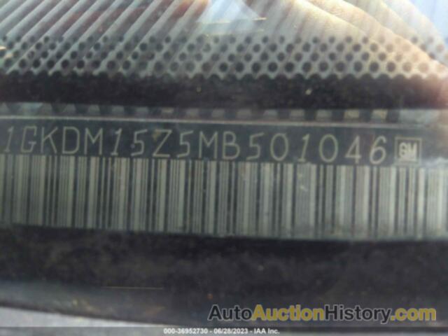 GMC SAFARI, 1GKDM15Z5MB501046