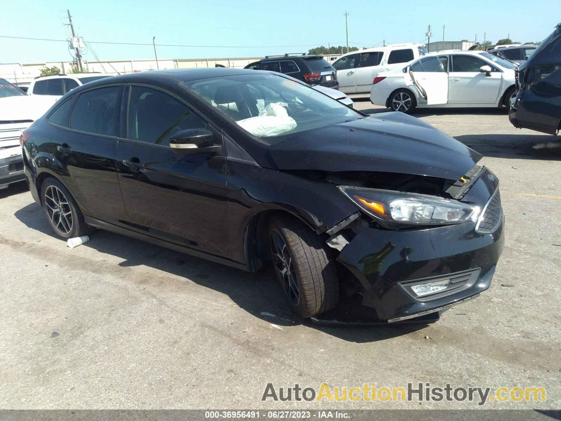 FORD FOCUS SEL, 1FADP3H25JL222687