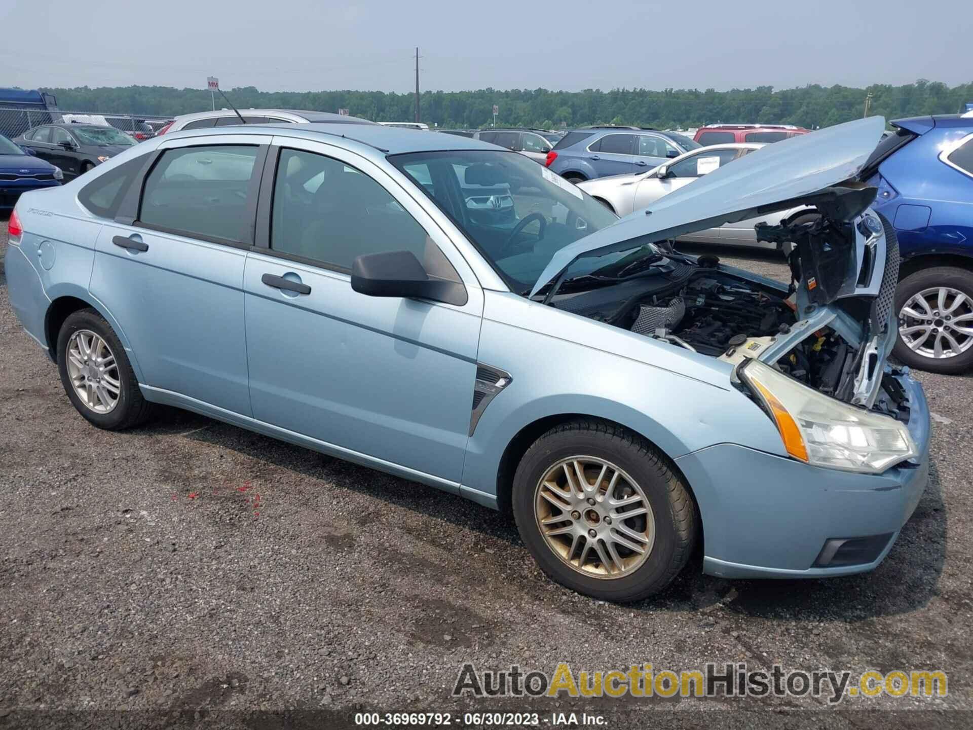 FORD FOCUS SE, 1FAHP35N48W212242