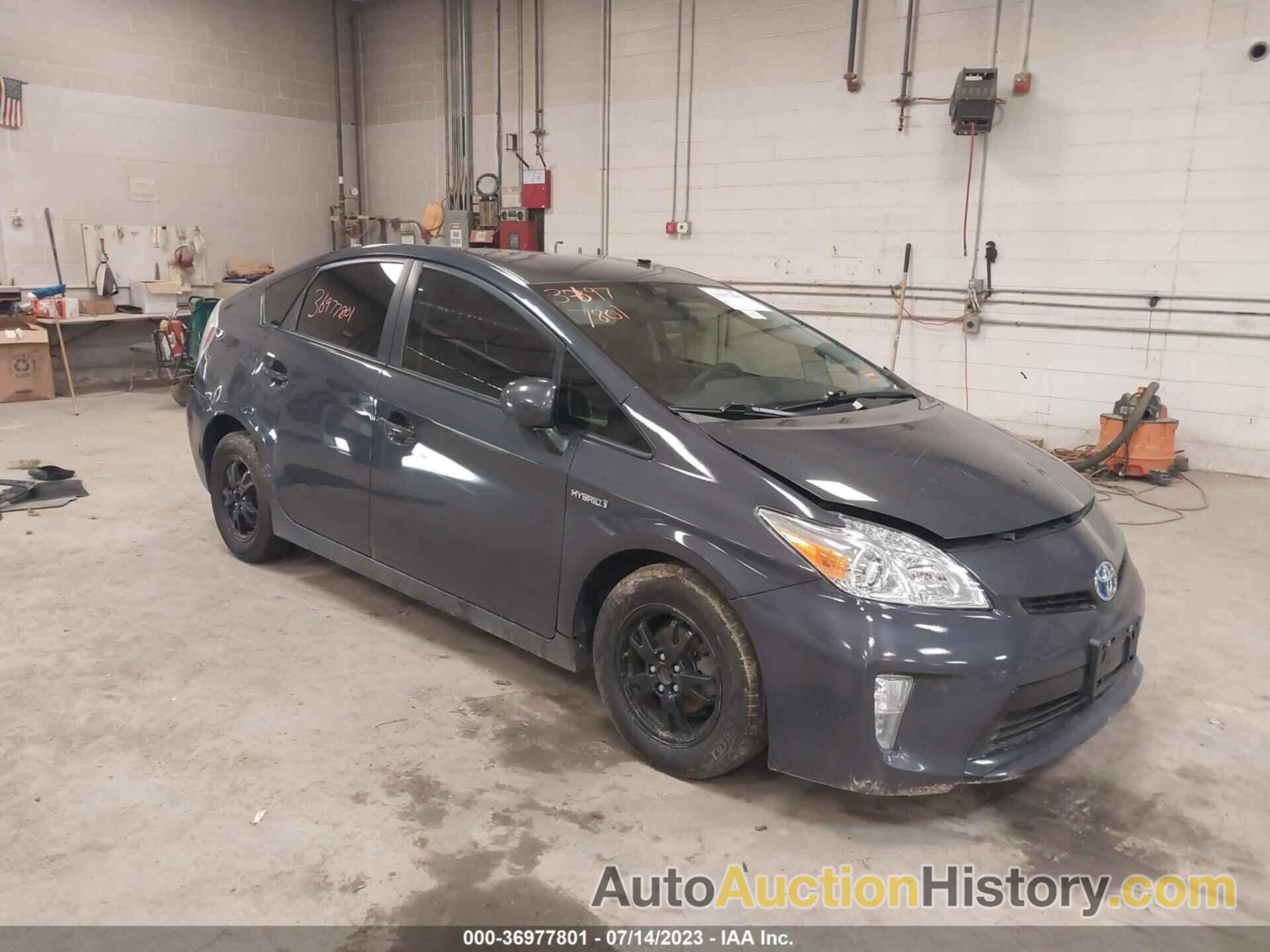 TOYOTA PRIUS ONE/TWO/THREE/FOUR/FIVE, JTDKN3DU6C1549483