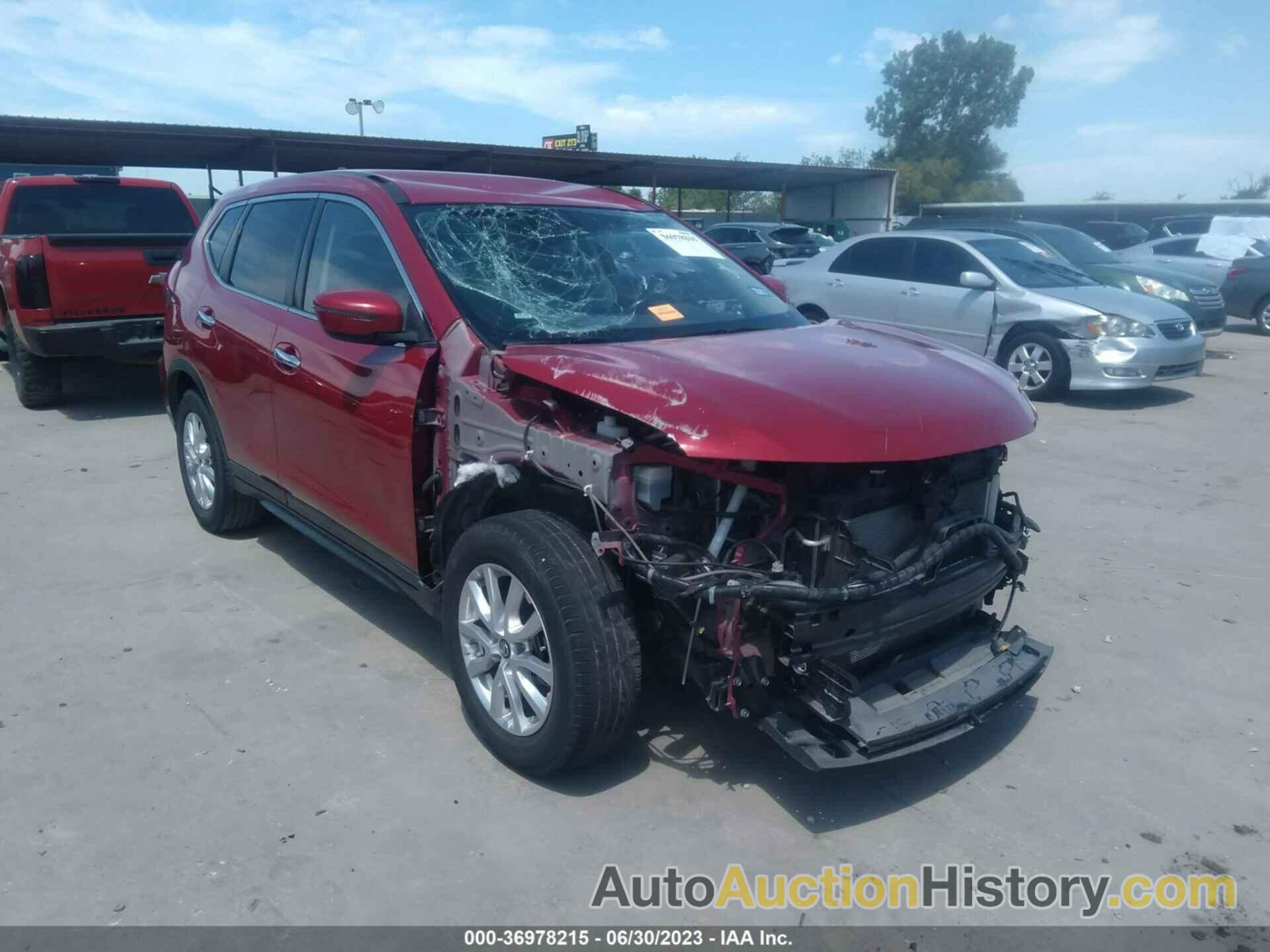 NISSAN ROGUE SV, JN8AT2MT3HW136051