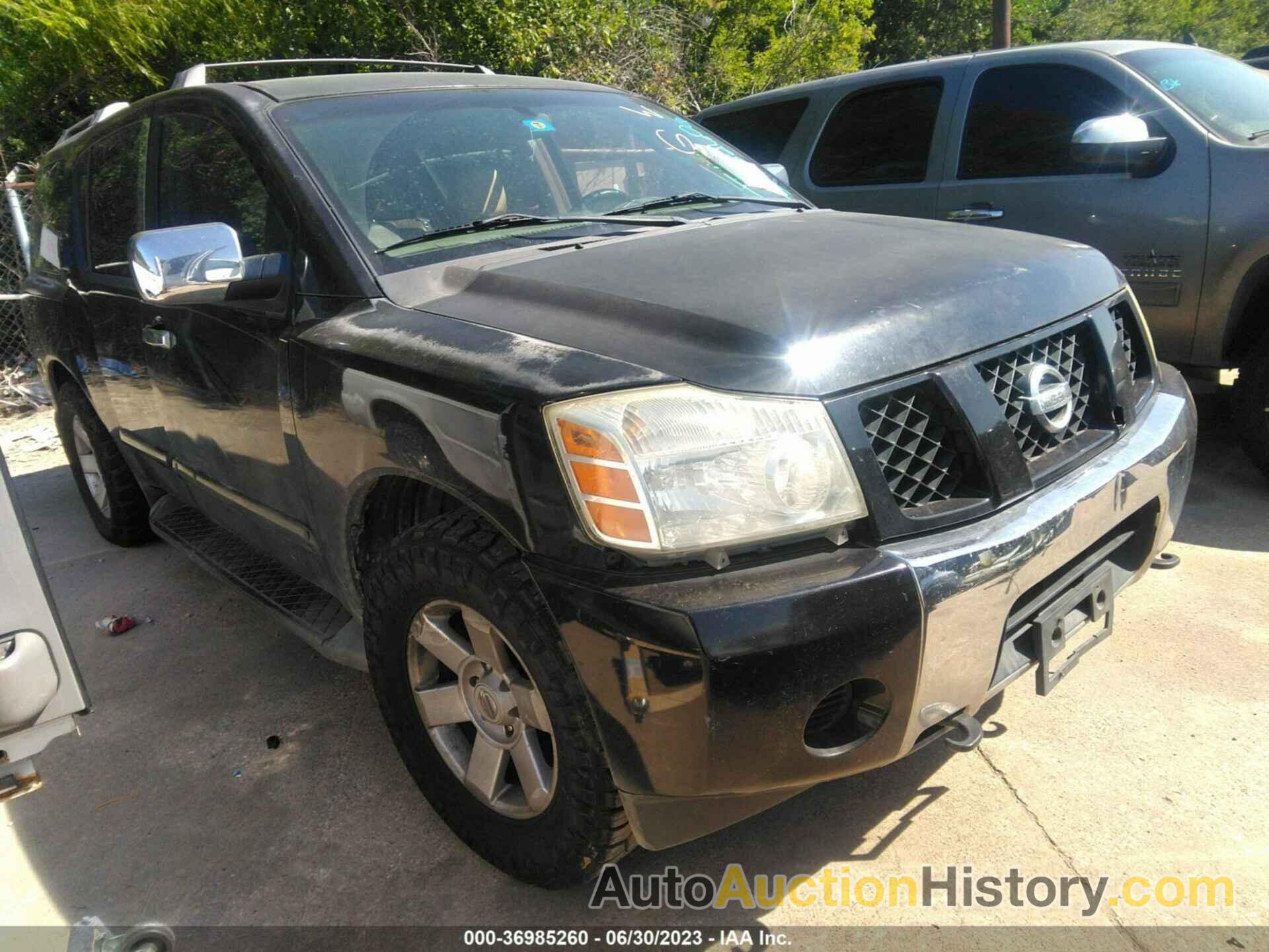 NISSAN PATHFINDER ARMADA SE, 5N1AA08B04N707627