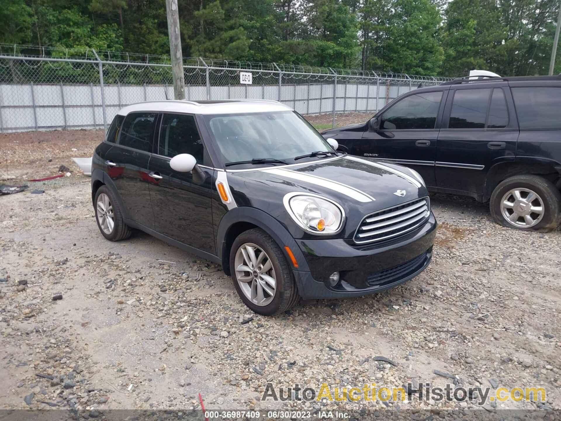 MINI COOPER COUNTRYMAN, WMWZB3C59DWM08832