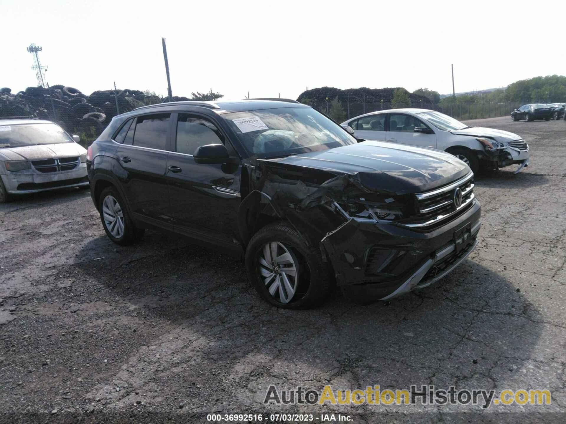 VOLKSWAGEN ATLAS CROSS SPORT 3.6L V6 SE W/TECHNOLOGY, 1V26E2CA0LC210739