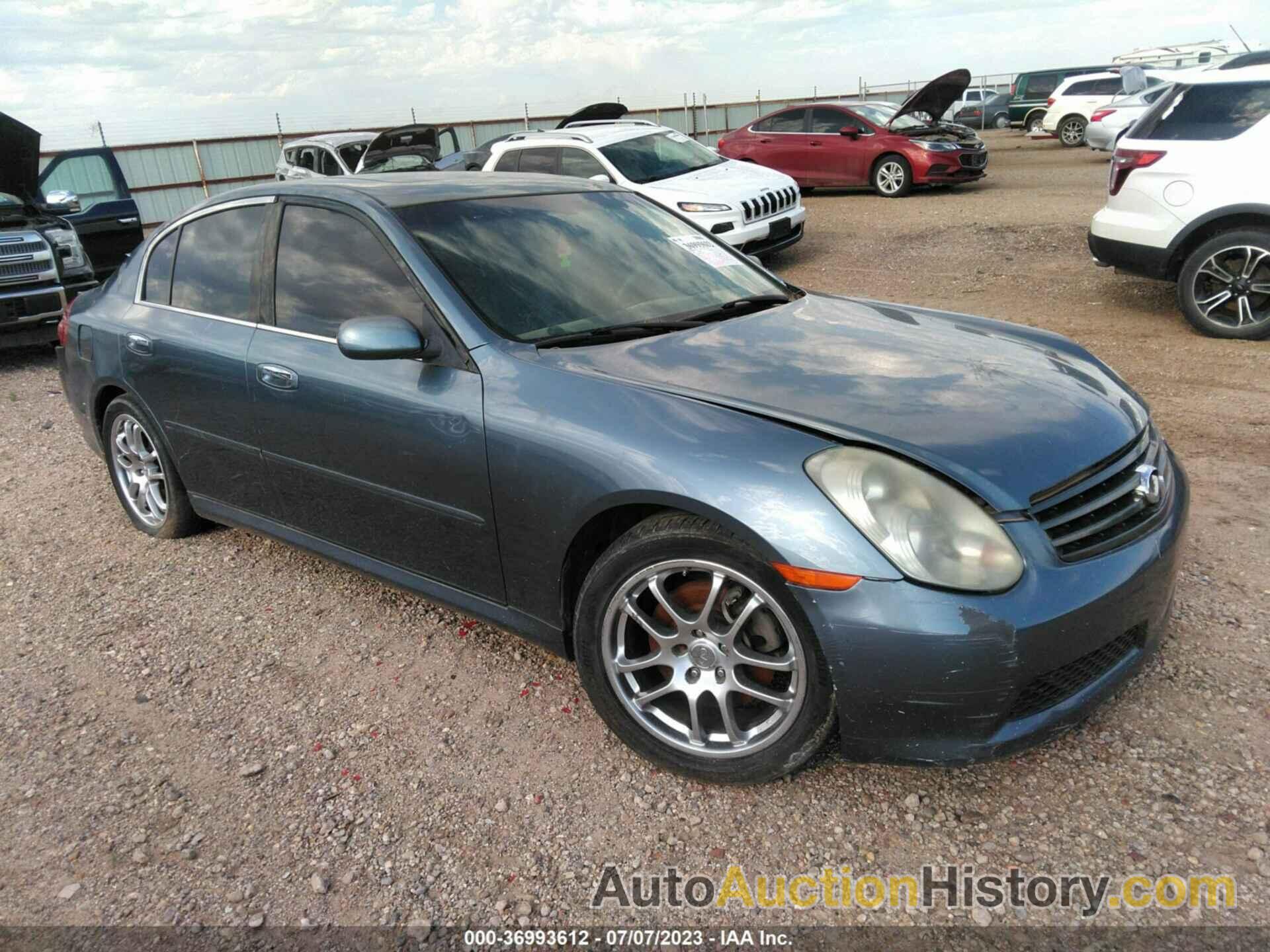 INFINITI G35 SEDAN, JNKCV51EX5M202977