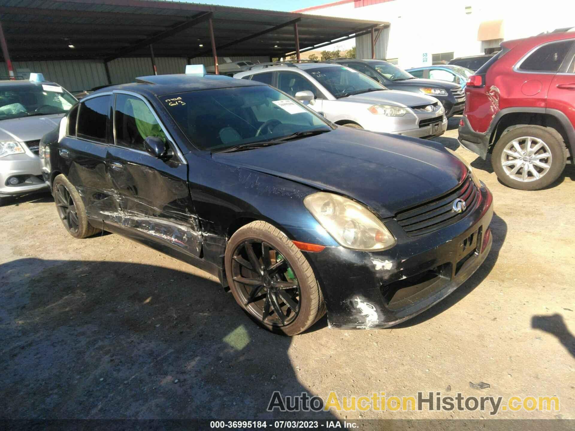 INFINITI G35 SEDAN W/LEATHER, JNKCV51E64M601643