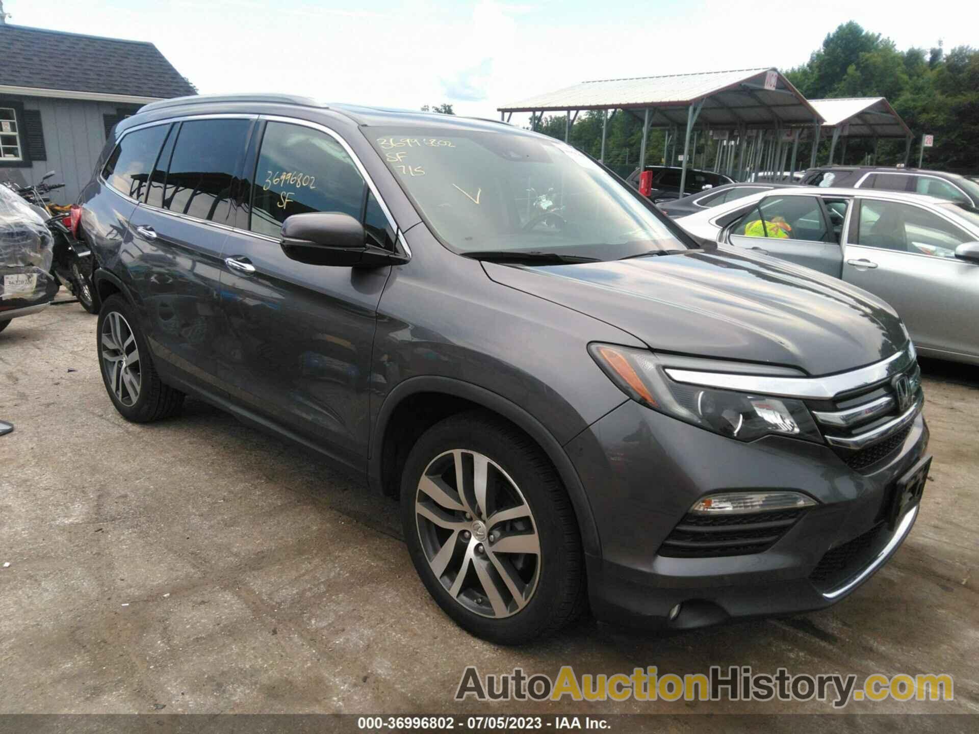 HONDA PILOT ELITE, 5FNYF6H08GB016130