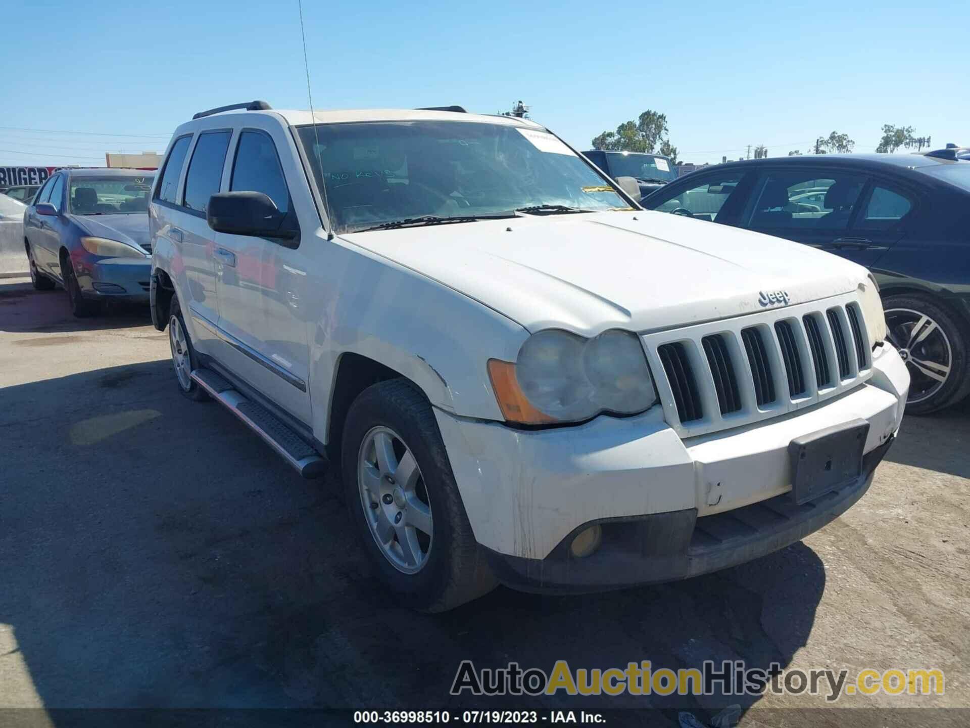 JEEP GRAND CHEROKEE LAREDO, 1J4PR4GK0AC126985