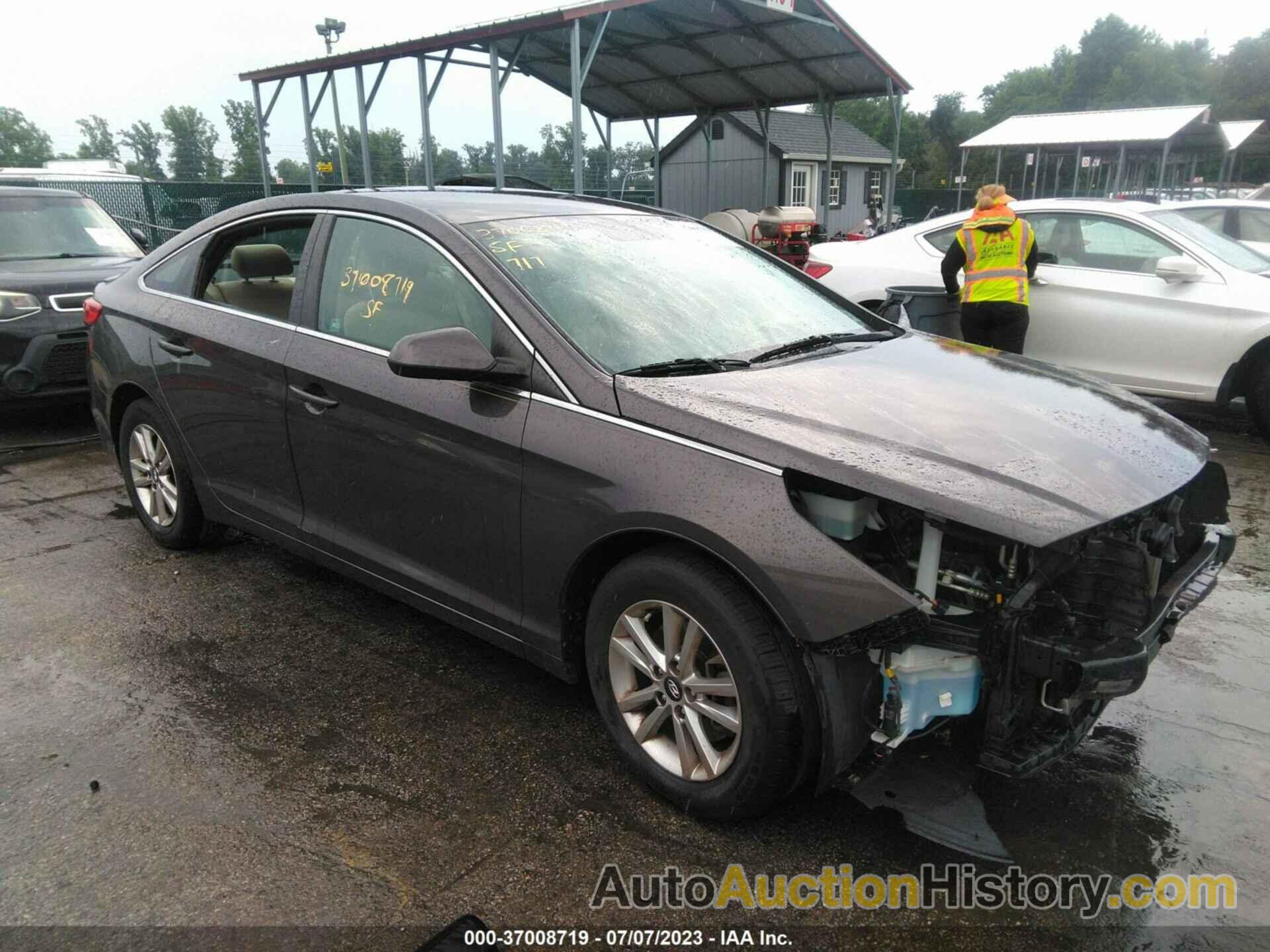 HYUNDAI SONATA 2.4L SE, 5NPE24AF7GH383491