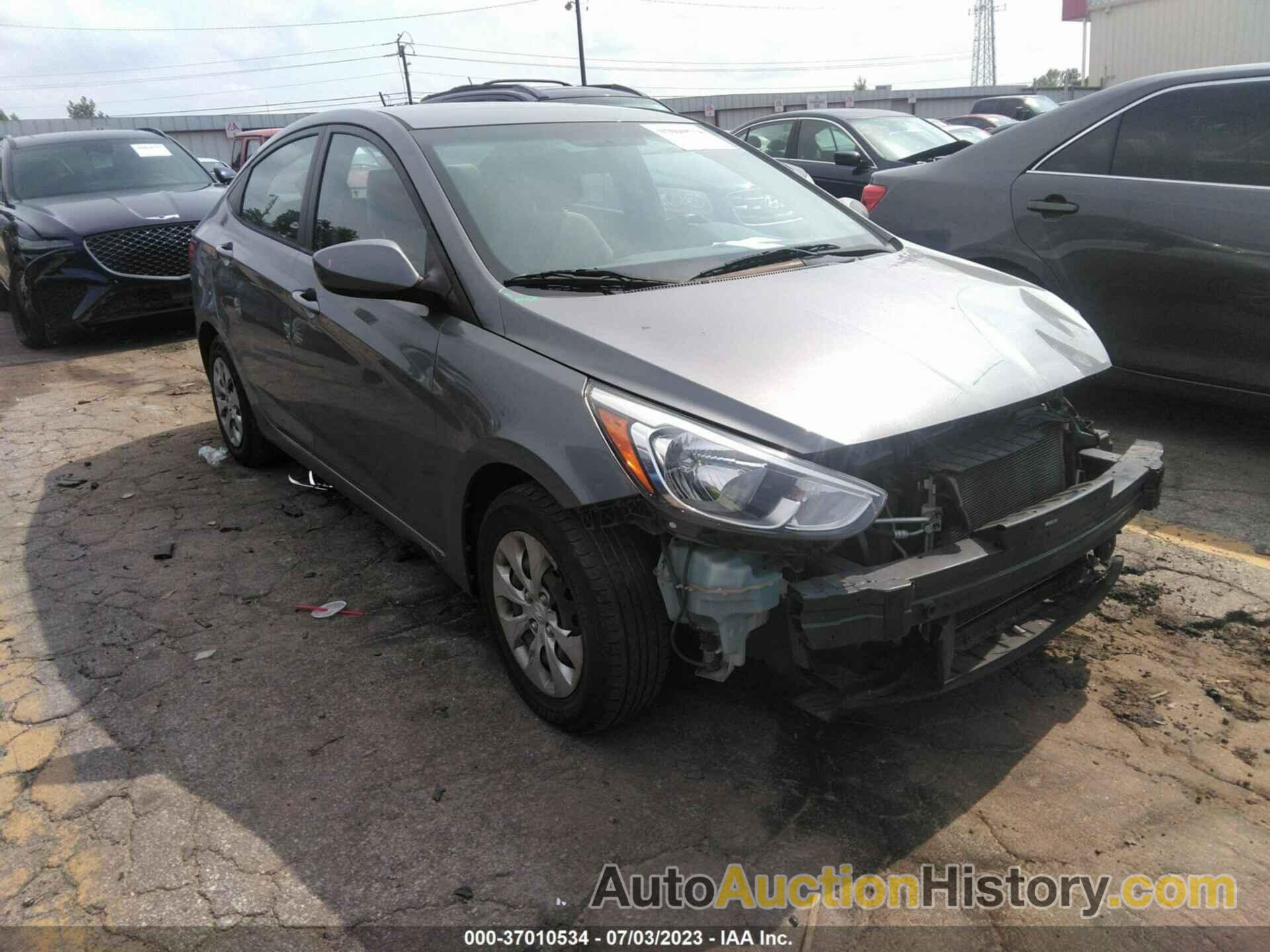 HYUNDAI ACCENT SE, KMHCT4AEXGU985167