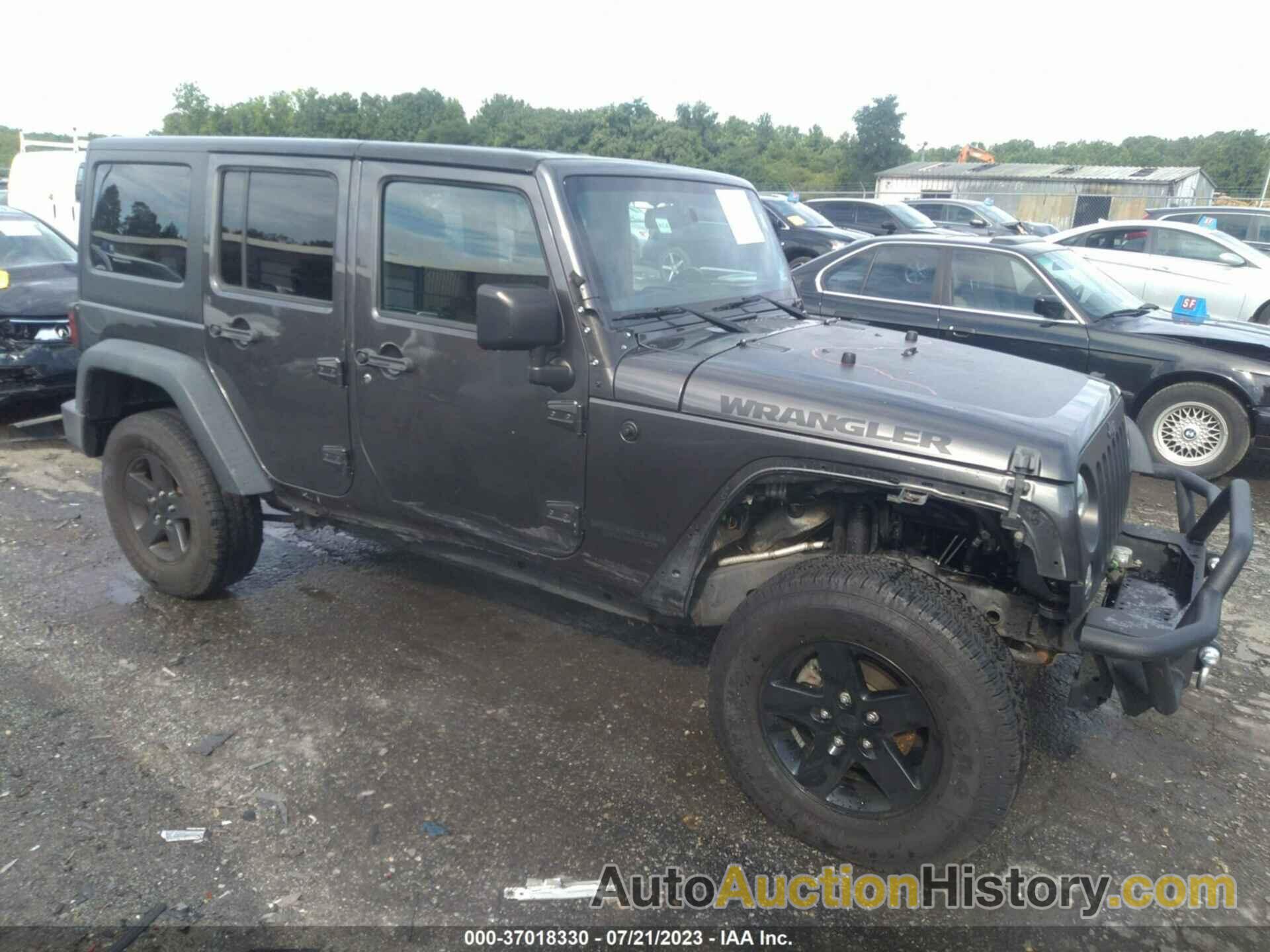 JEEP WRANGLER UNLIMITED BIG BEAR 4X4, 1C4BJWDG7HL673300