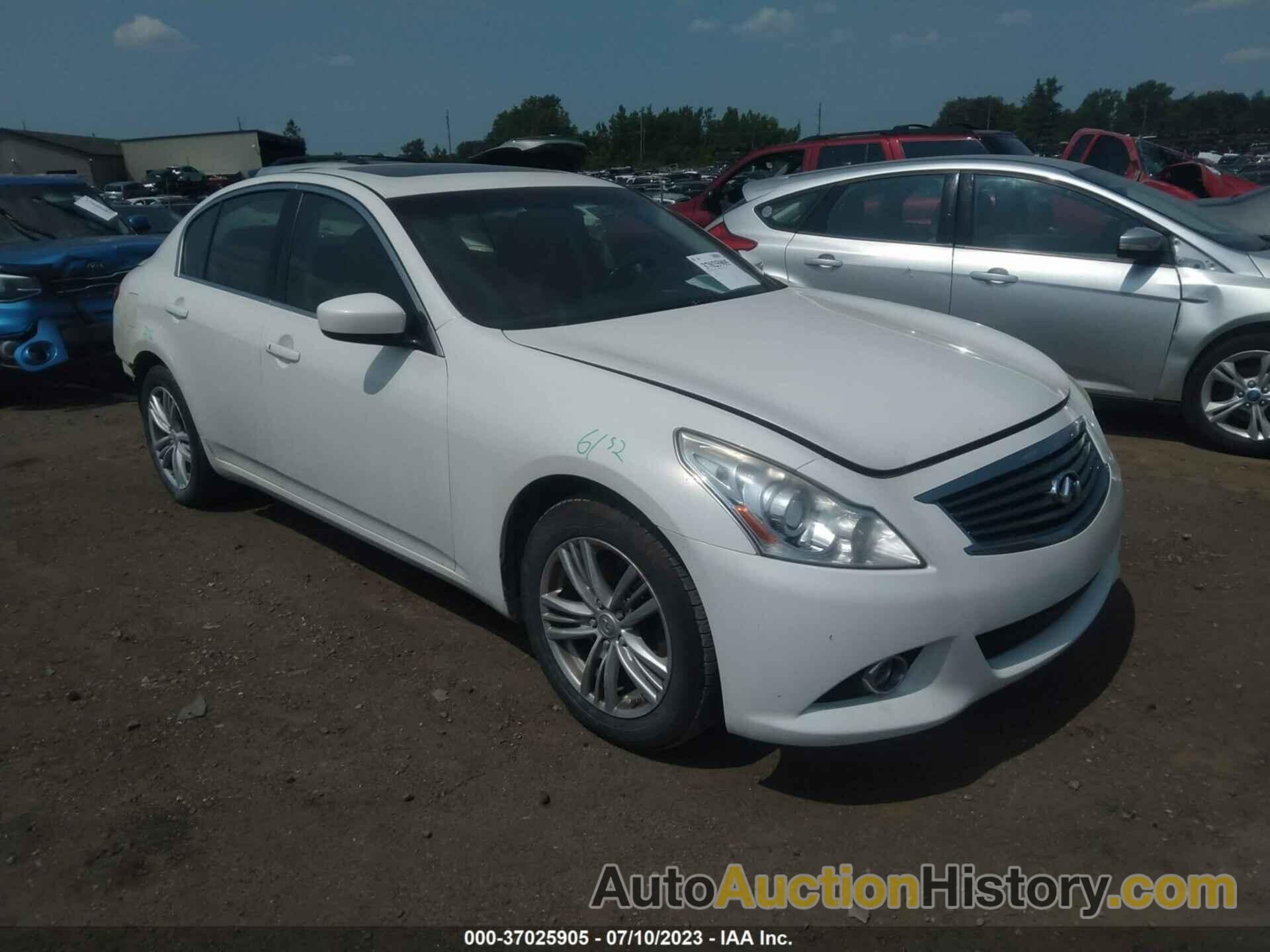 INFINITI G37 SEDAN X, JN1CV6AR0DM353516