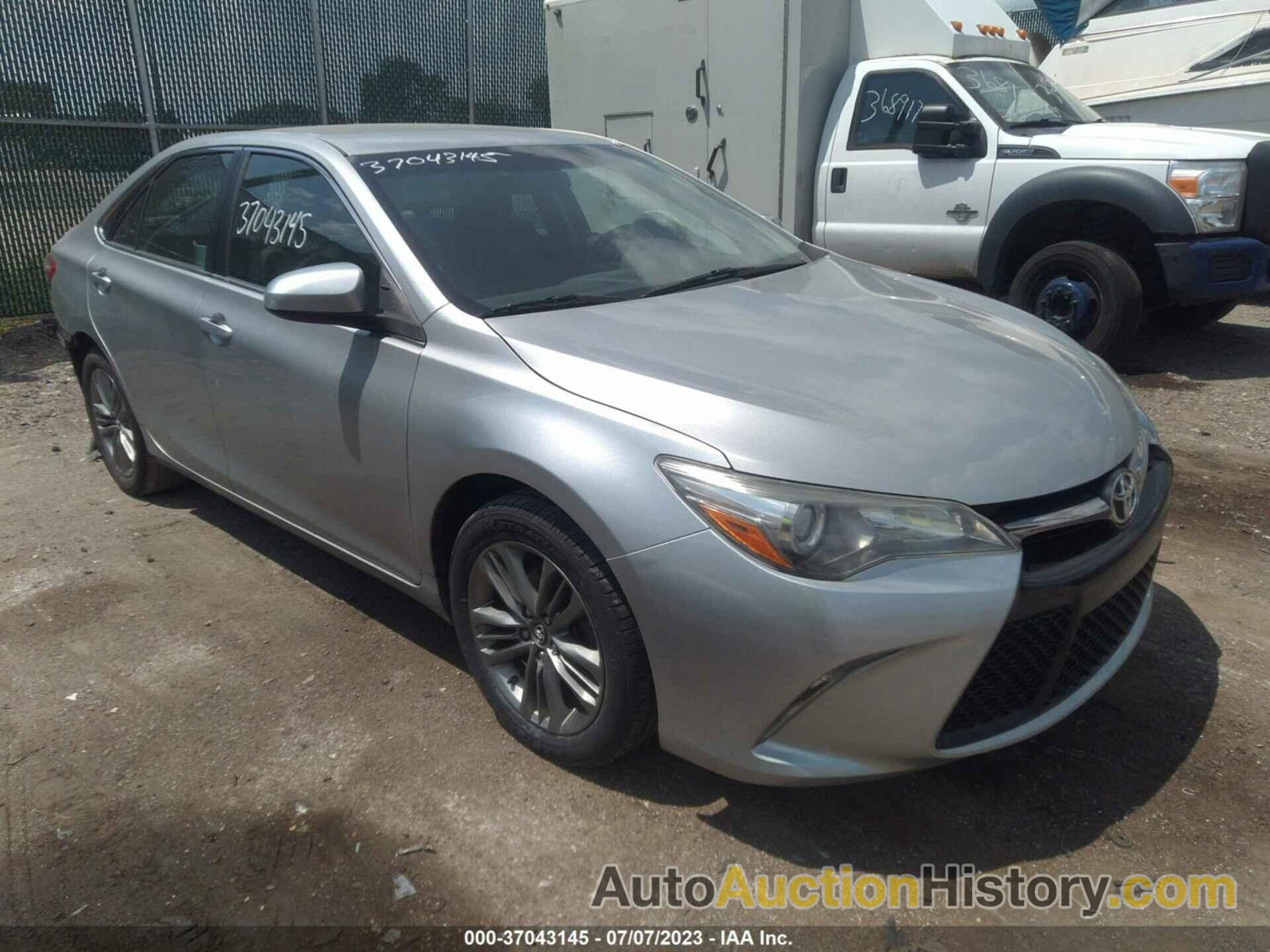 TOYOTA CAMRY XLE/SE/LE/XSE, 4T1BF1FK0GU233557