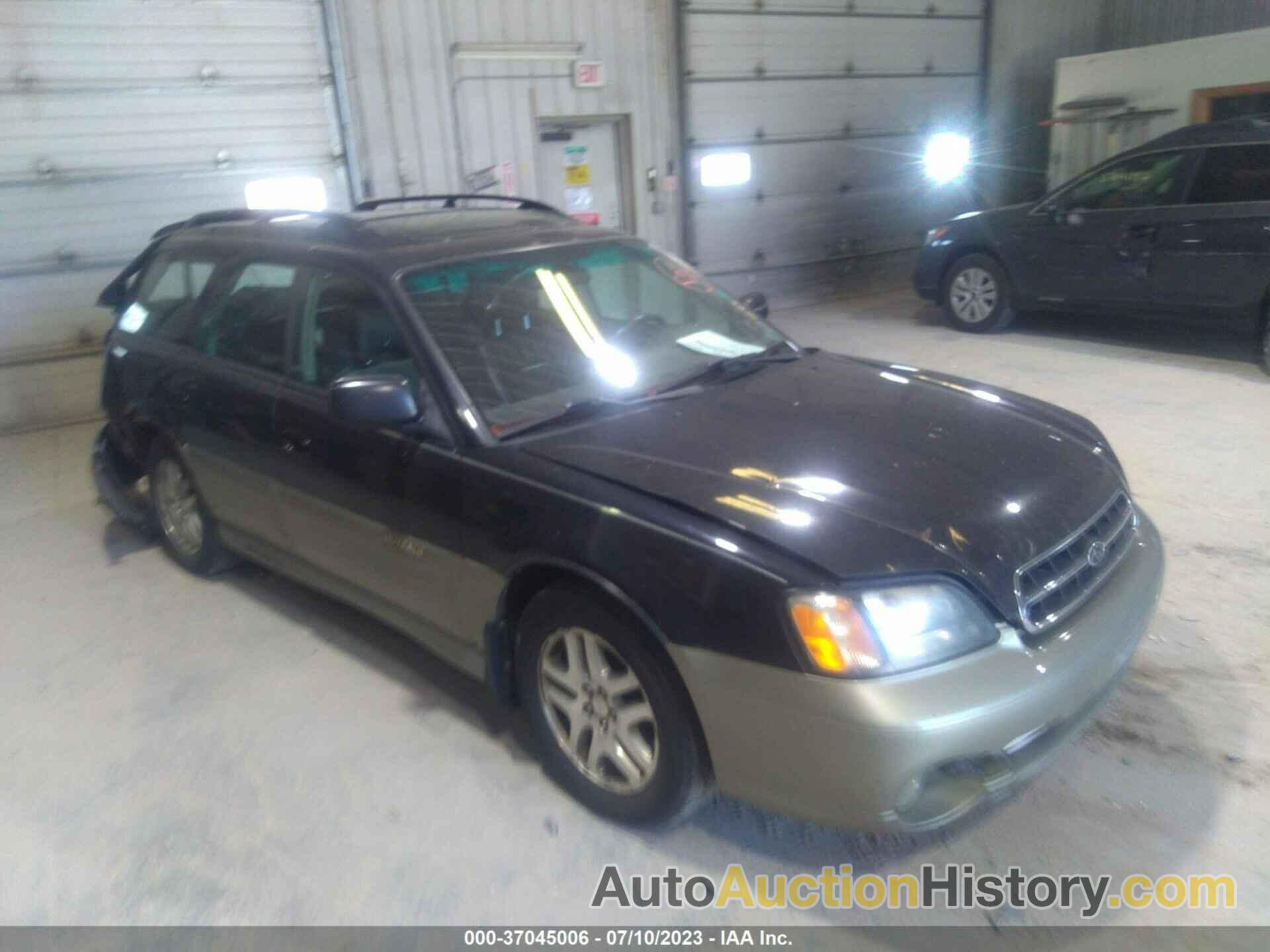 SUBARU LEGACY WAGON OUTBACK LTD, 4S3BH6865Y7638454