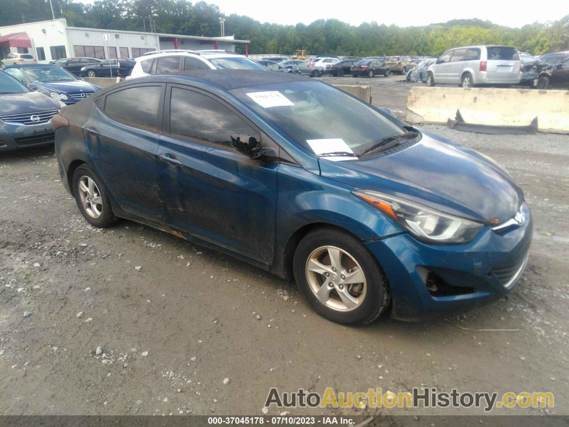 HYUNDAI ELANTRA SE, KMHDH4AE0FU252498