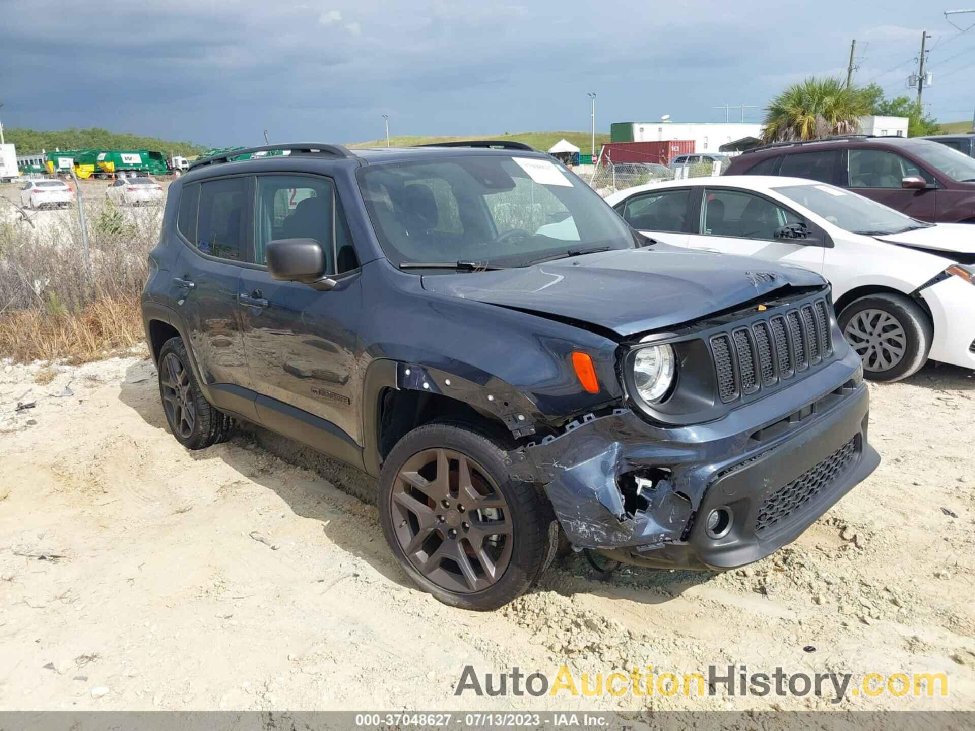 JEEP RENEGADE 80TH ANNIVERSARY, ZACNJDBB7MPN23313