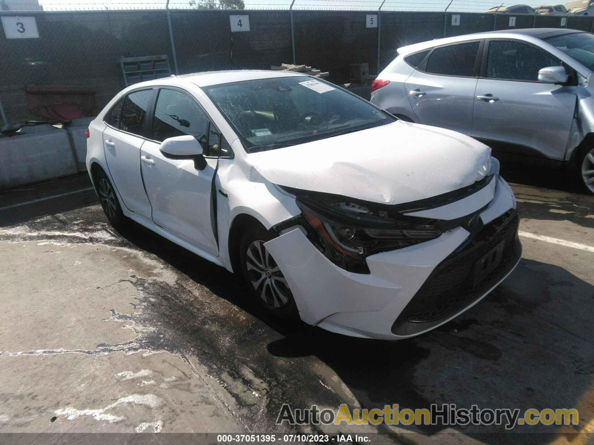 TOYOTA COROLLA HYBRID LE, JTDEBRBE7LJ023593