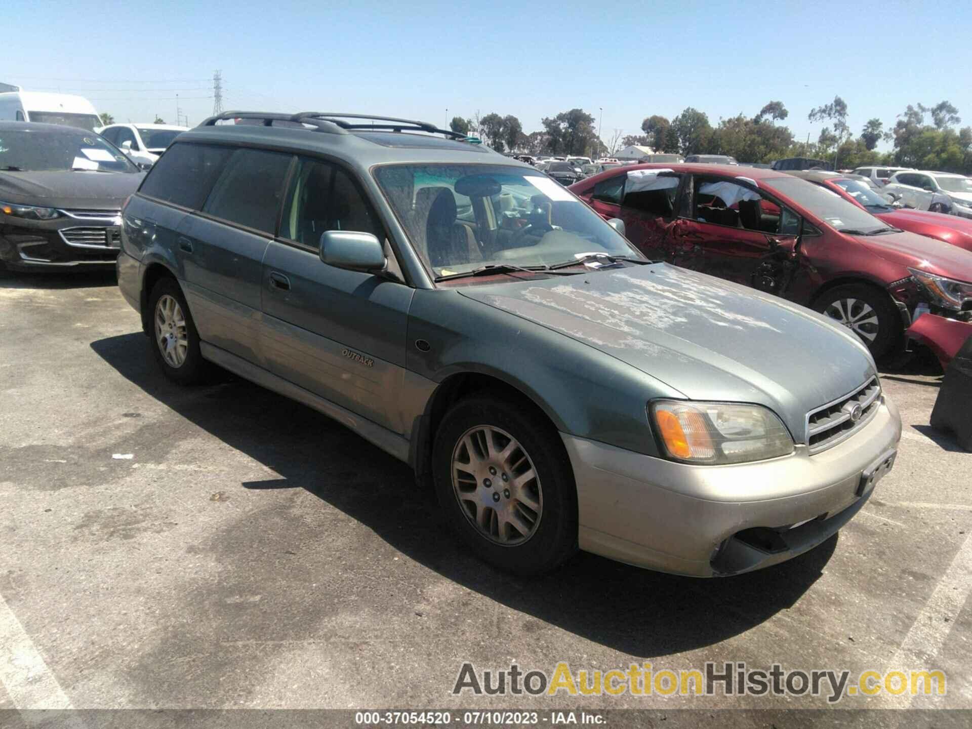 SUBARU LEGACY WAGON OUTBACK H6 L.L. BEAN, 4S3BH806427633891