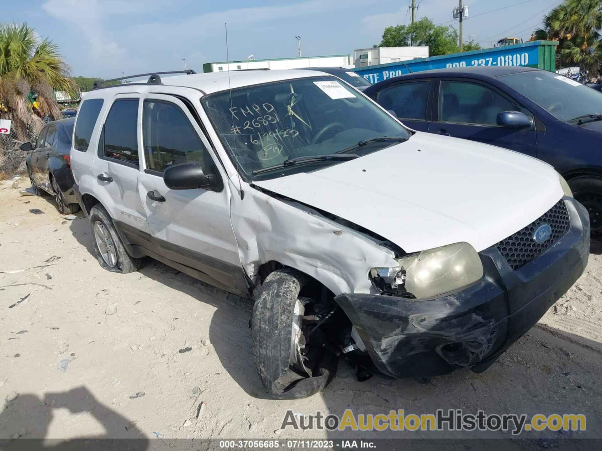 FORD ESCAPE XLT, 1FMYU03165KC23002