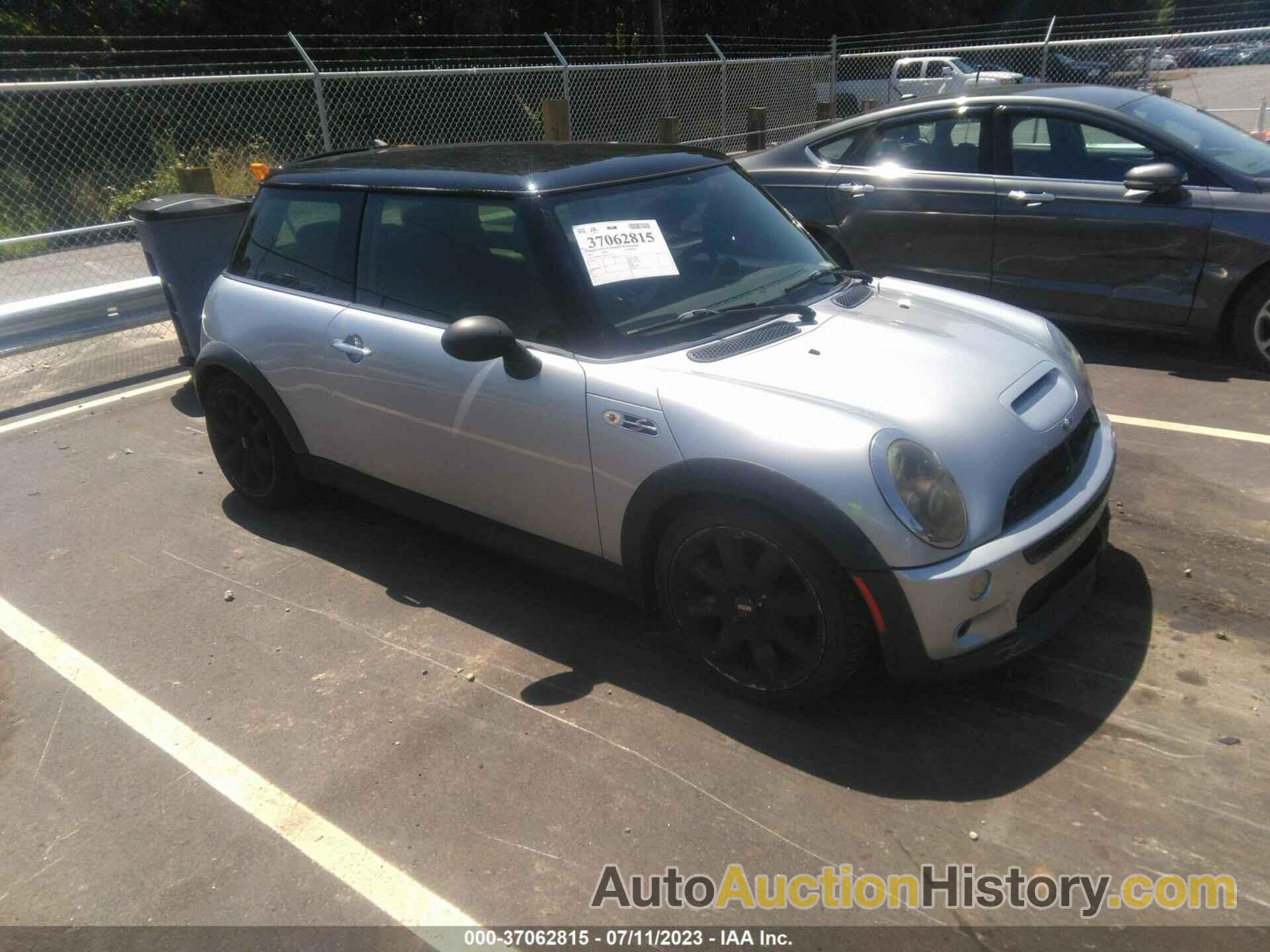 MINI COOPER HARDTOP S, WMWRE33586TL23279