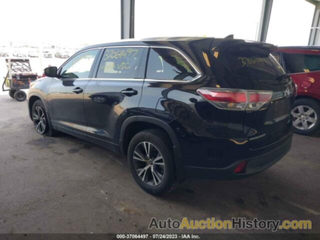 TOYOTA HIGHLANDER XLE V6, 5TDJKRFH0GS304341