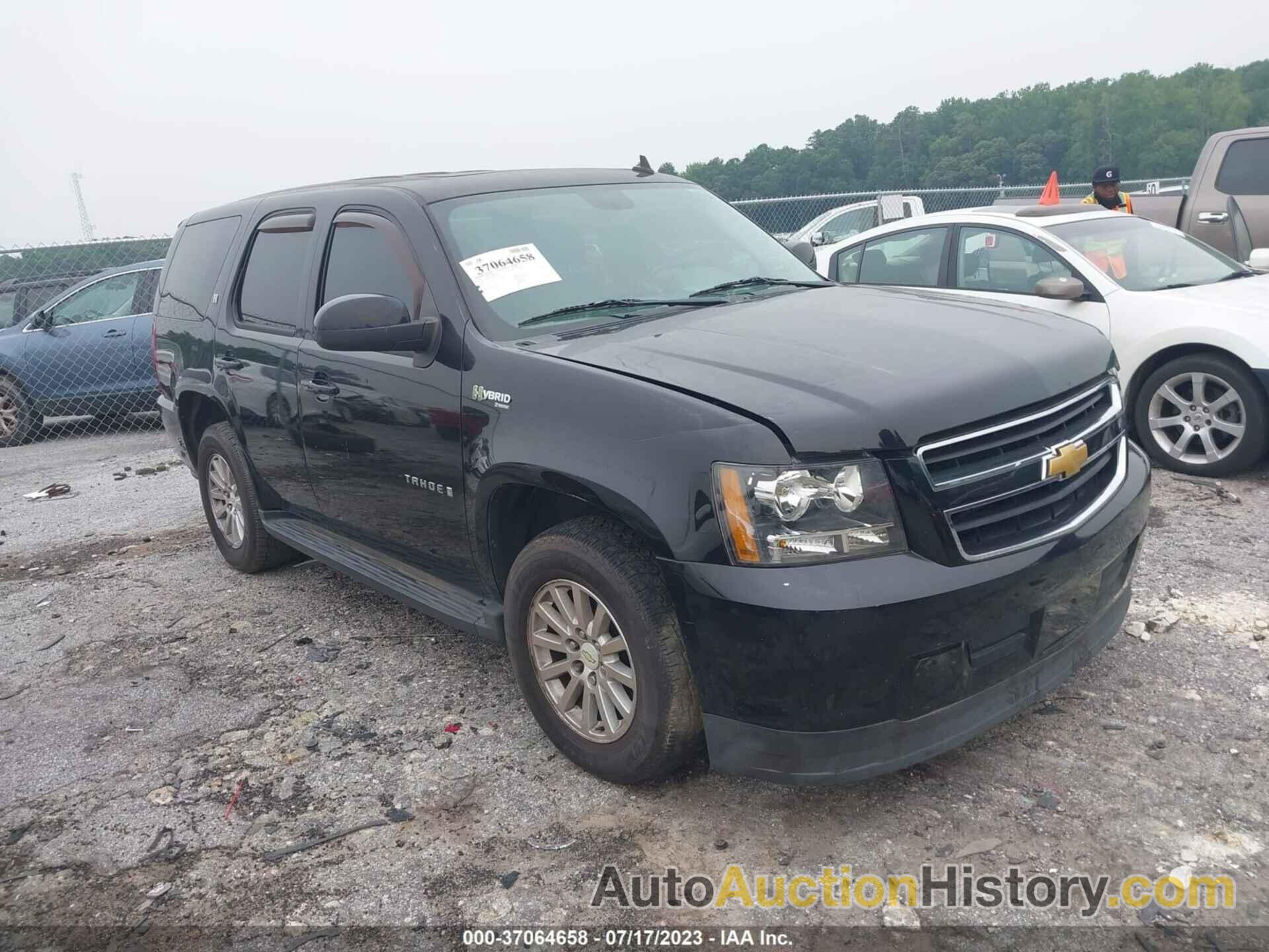 CHEVROLET TAHOE HYBRID, 1GNFK13518R231571