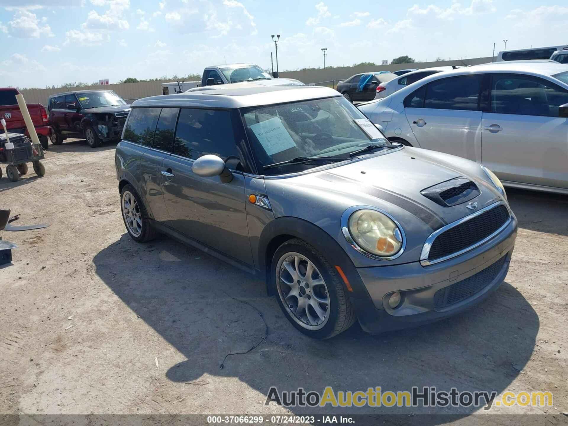 MINI COOPER CLUBMAN S, WMWMM33578TP87440