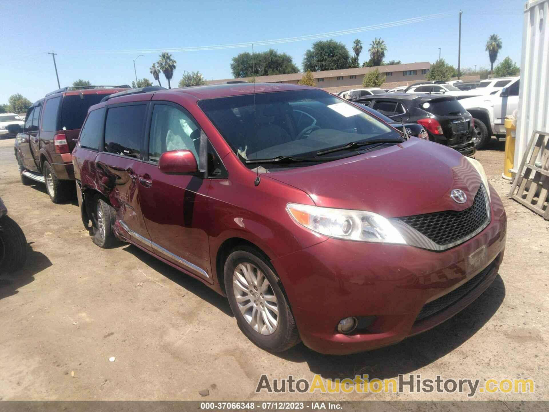 TOYOTA SIENNA XLE AAS/XLE/LTD, 5TDYK3DC2CS273736