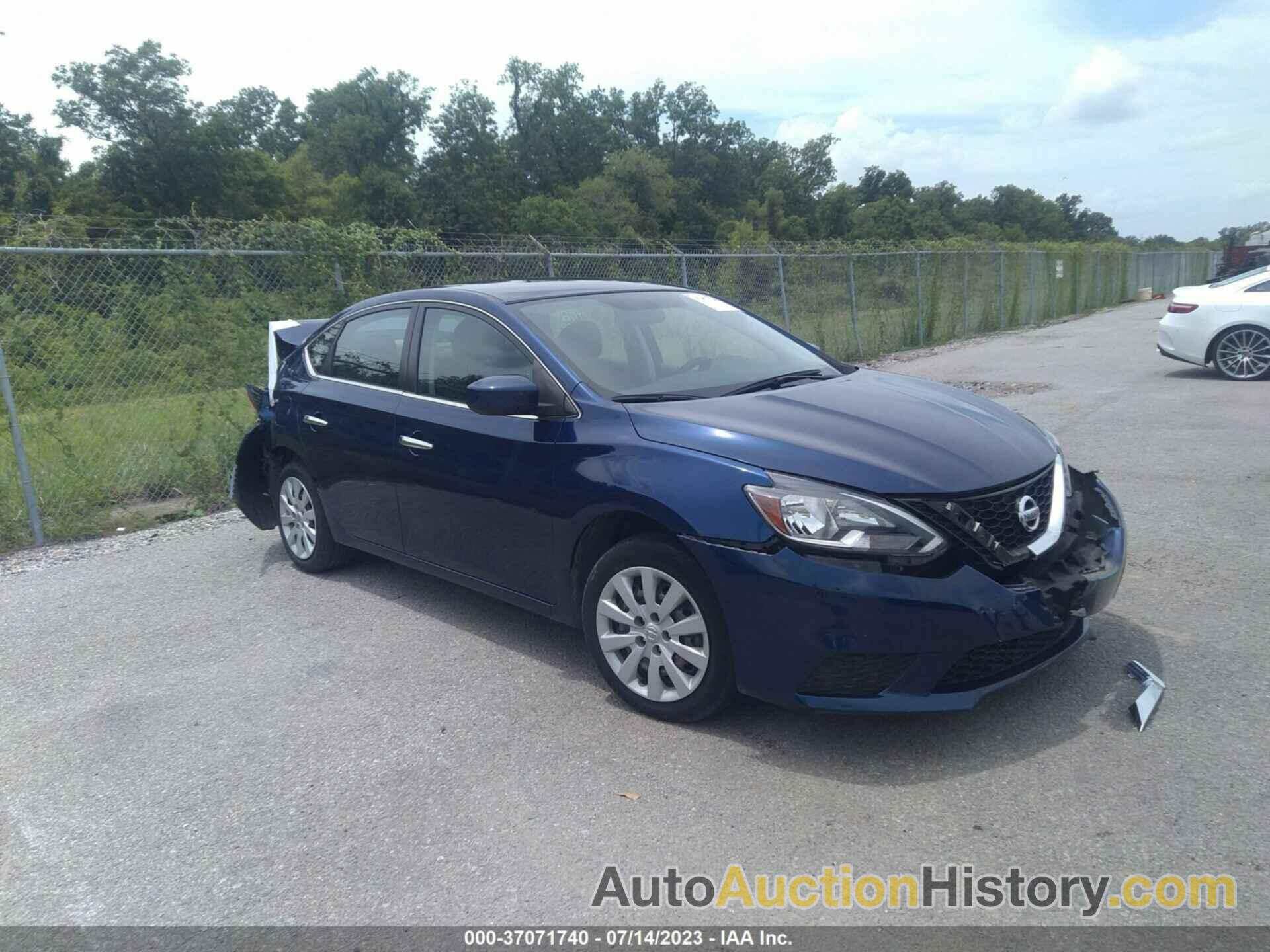 NISSAN SENTRA S, 3N1AB7AP4JY212977