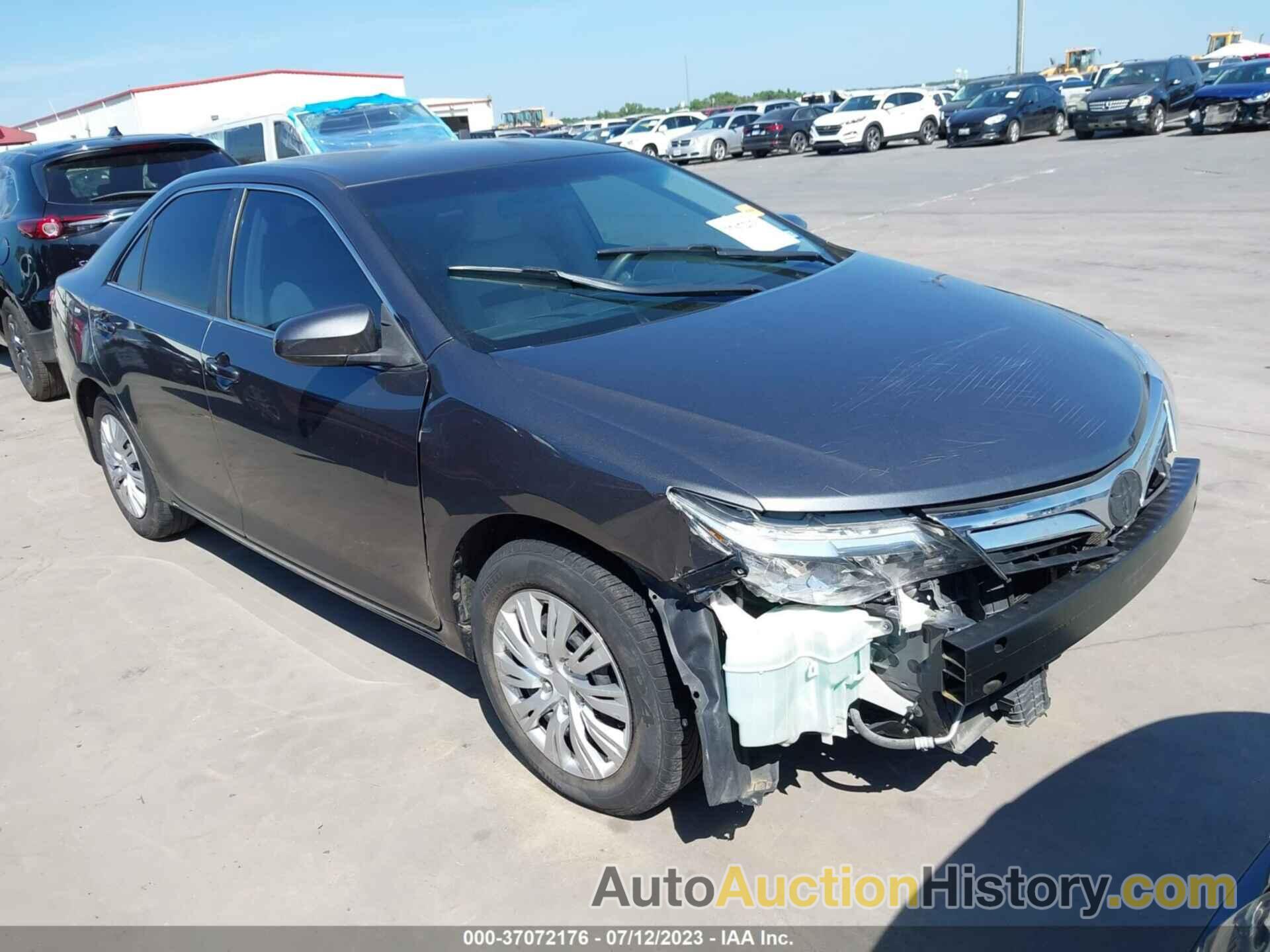 TOYOTA CAMRY L/LE/SE/XLE, 4T1BF1FK6CU083819