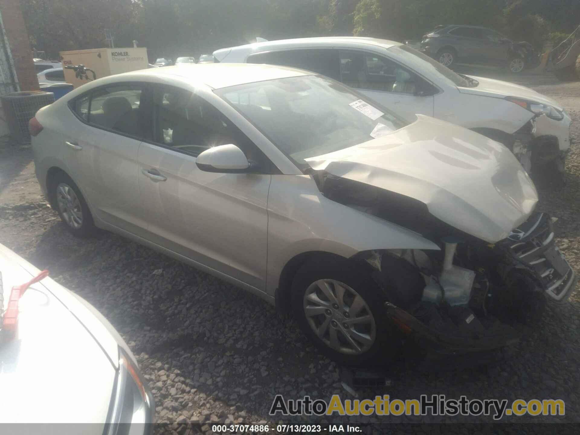 HYUNDAI ELANTRA SE, KMHD74LF7HU422402