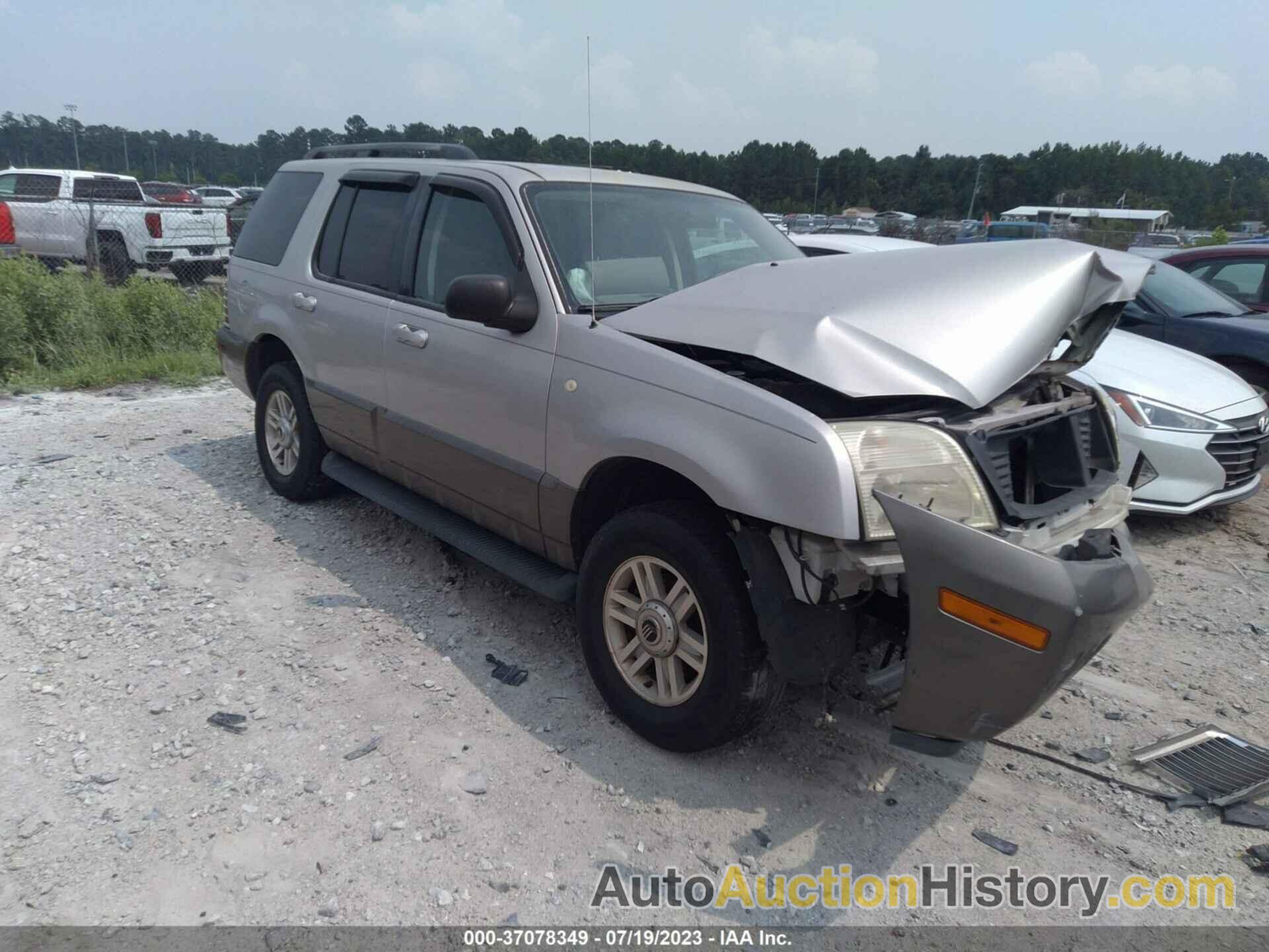 MERCURY MOUNTAINEER CONVENIENCE/LUXURY, 4M2ZU86K73UJ22462