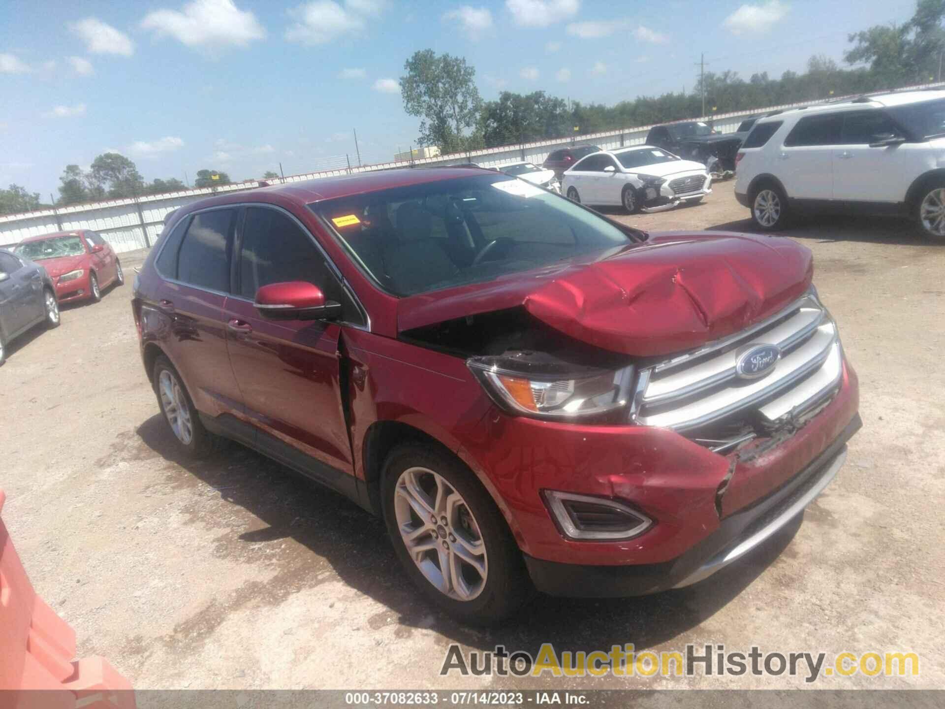 FORD EDGE TITANIUM, 2FMPK3K91HBB17405