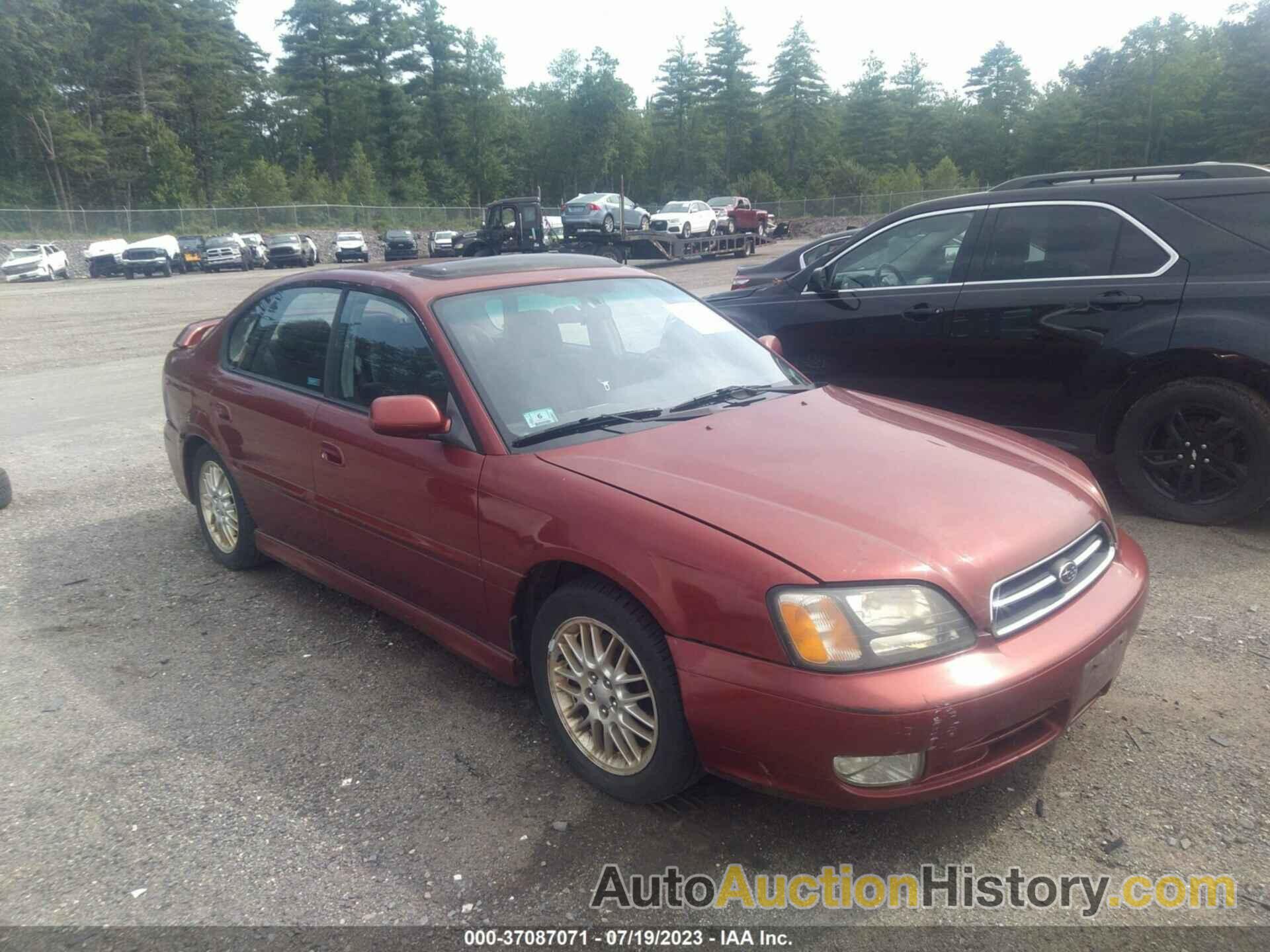 SUBARU LEGACY SEDAN GT, 4S3BE645127207459