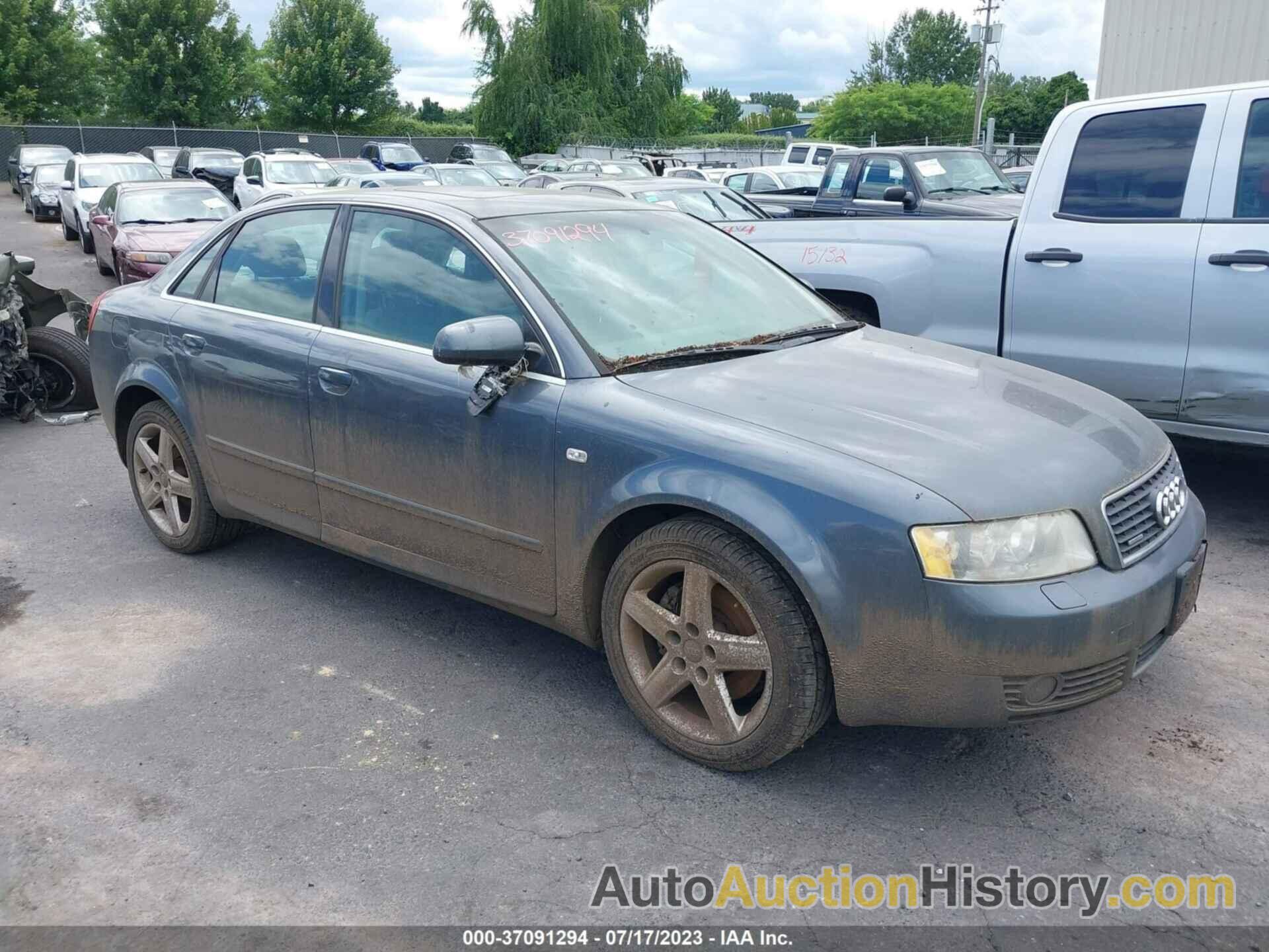 AUDI A4 3.0L, WAULT68EX4A084042