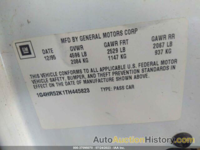 BUICK LESABRE LIMITED, 1G4HR52K1TH445823