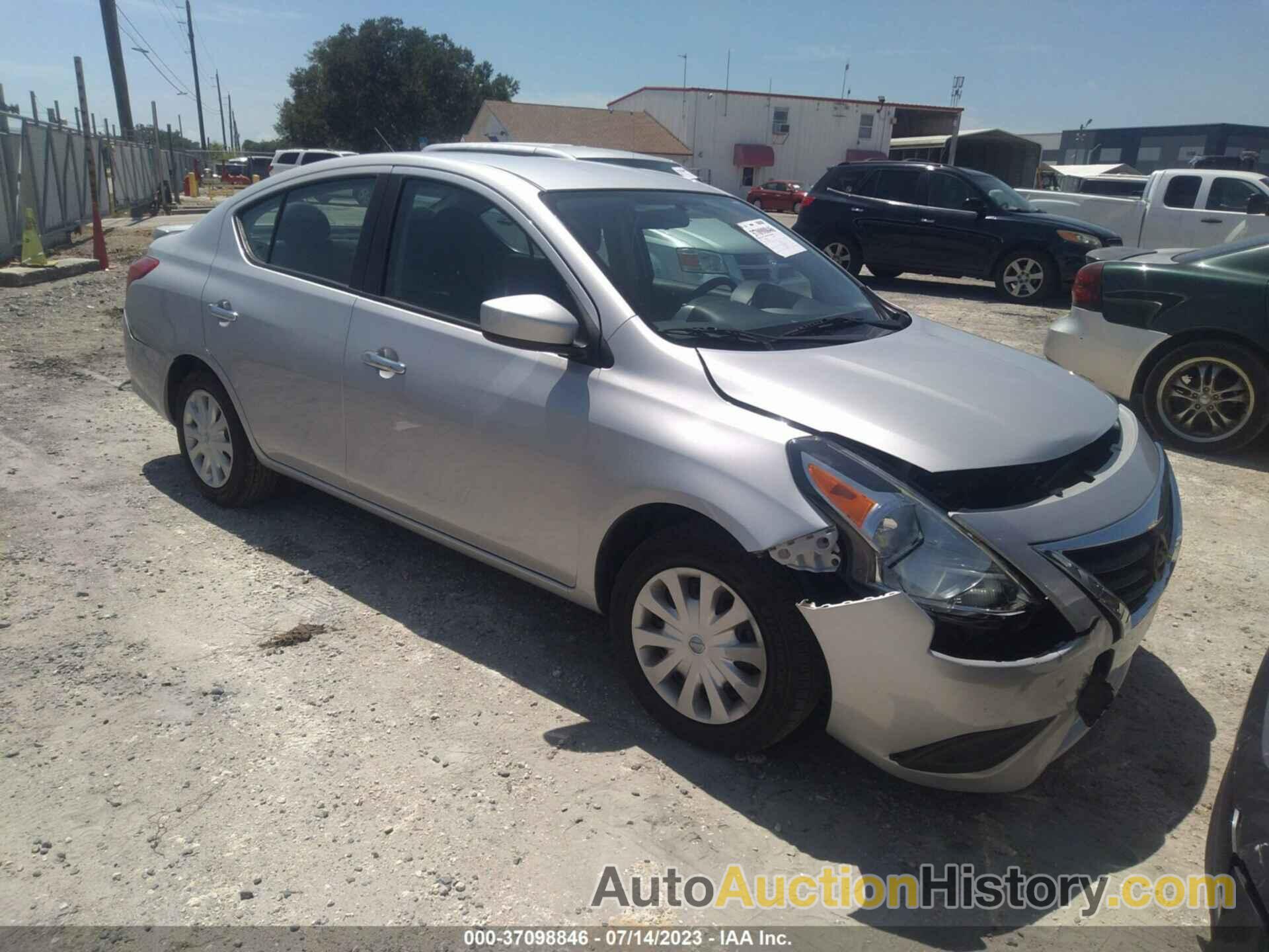 NISSAN VERSA SEDAN SV, 3N1CN7AP2KL852958