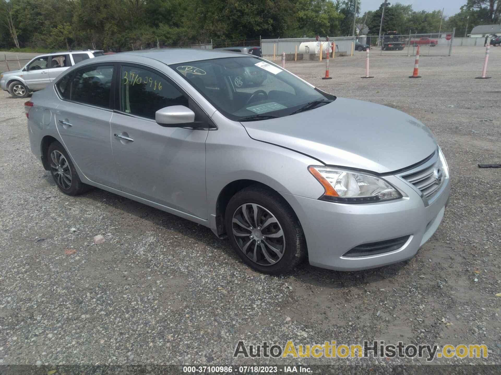 NISSAN SENTRA SV, 3N1AB7AP5DL613987