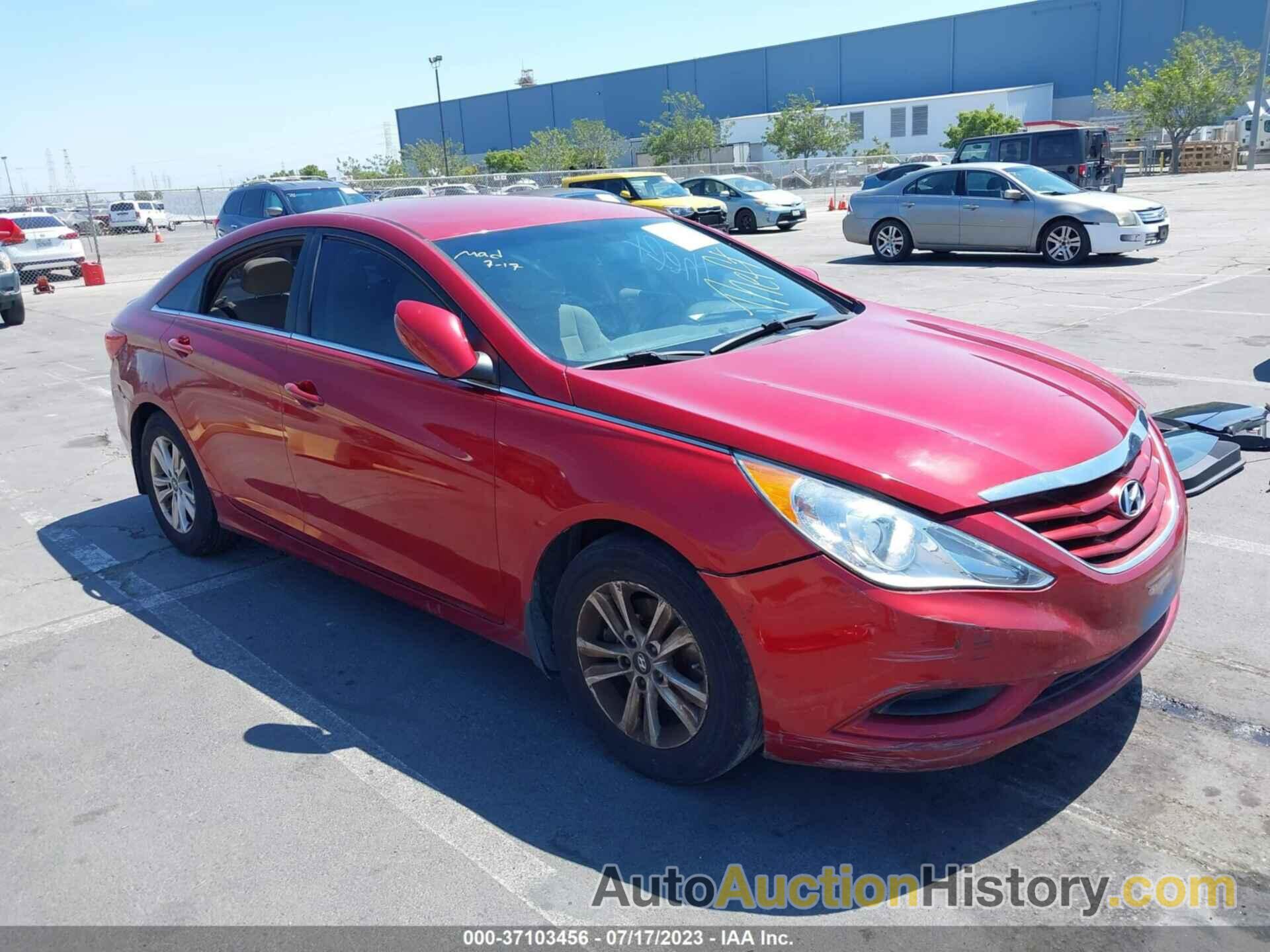 HYUNDAI SONATA GLS PZEV, 5NPEB4AC1CH493596