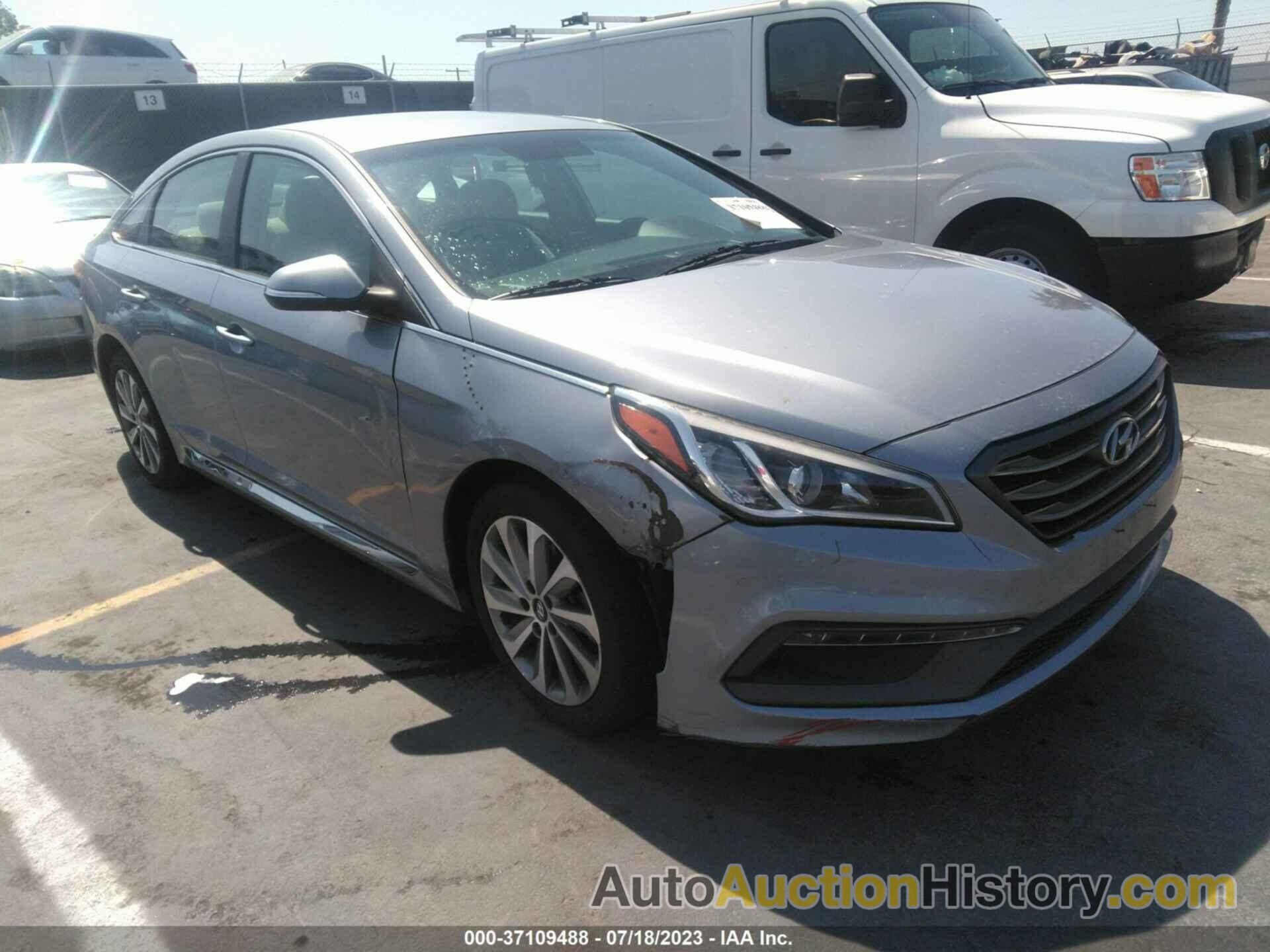 HYUNDAI SONATA 2.4L SPORT, 5NPE34AF8FH032651