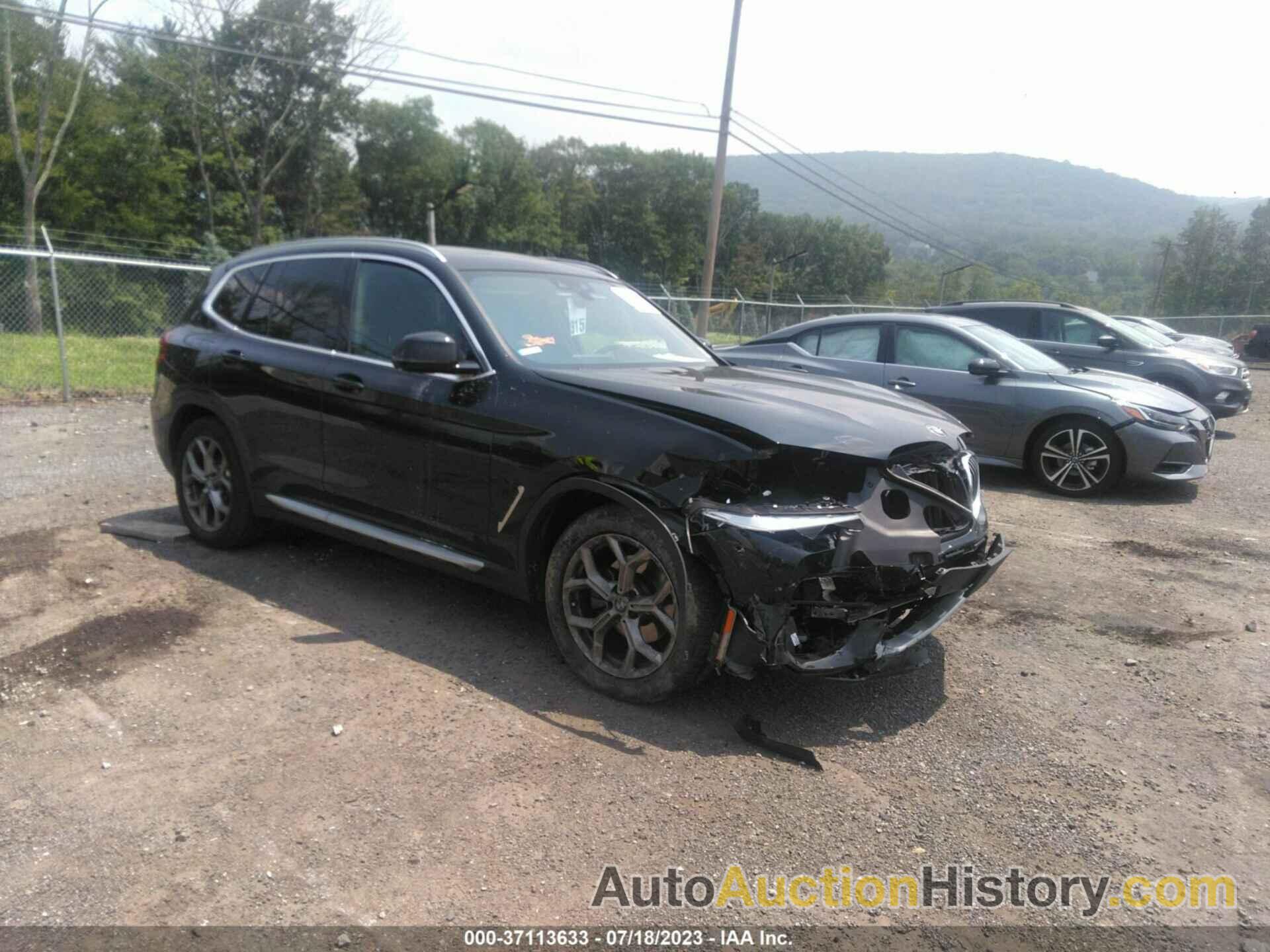 BMW X3 XDRIVE30I, 5UXTY5C02M9H93870