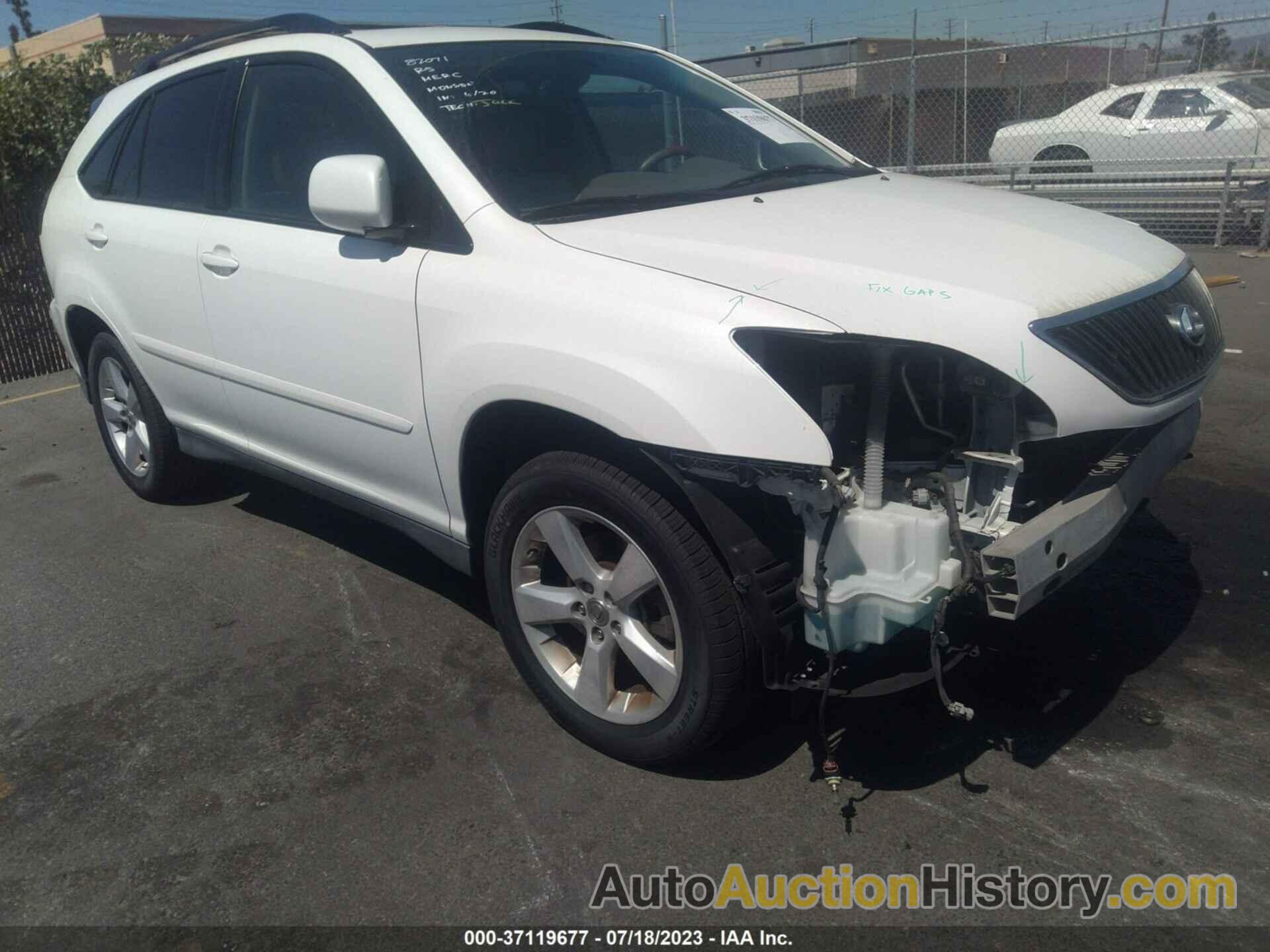 LEXUS RX 350, 2T2GK31U97C026152