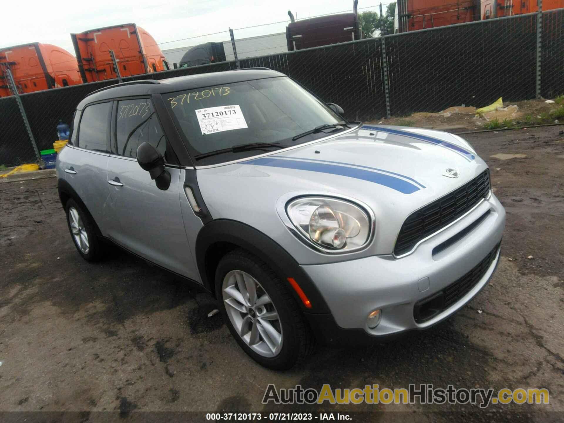 MINI COOPER COUNTRYMAN S, WMWZC3C58DWP51046