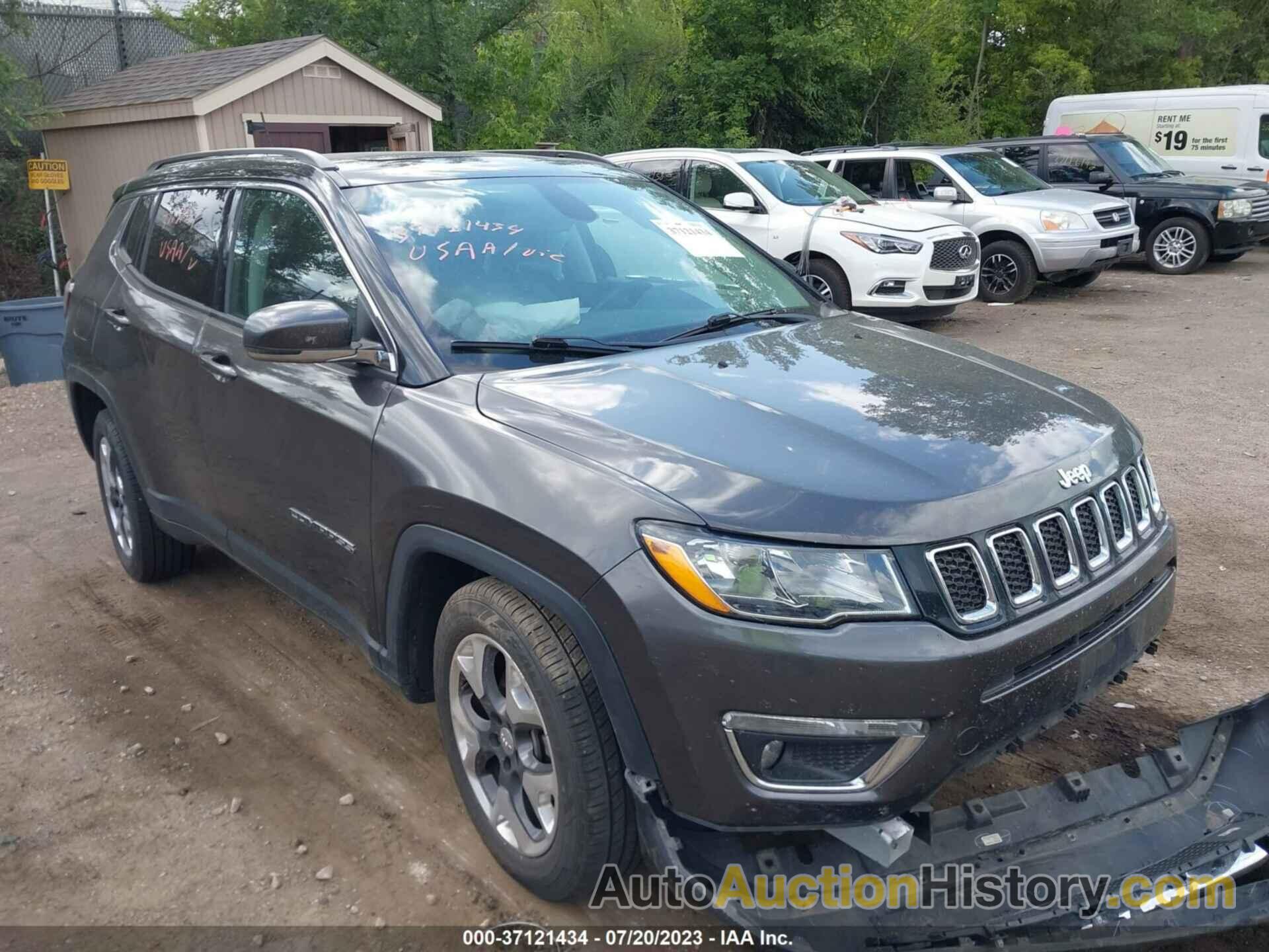 JEEP COMPASS LIMITED, 3C4NJDCB6KT669497