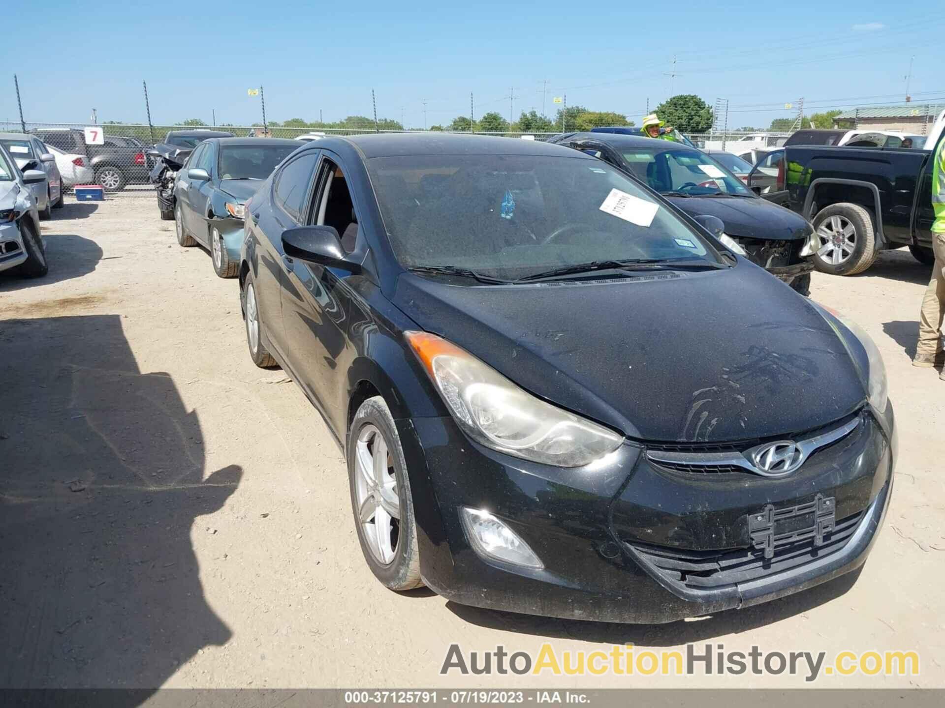 HYUNDAI ELANTRA GLS (ULSAN PLANT), KMHDH4AE3DU859931