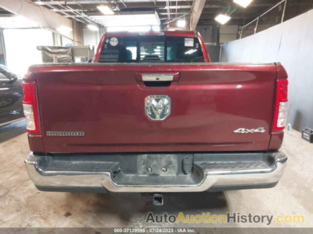 RAM 1500 BIG HORN  4X4 6'4" BOX, 1C6RRFBG6LN329486