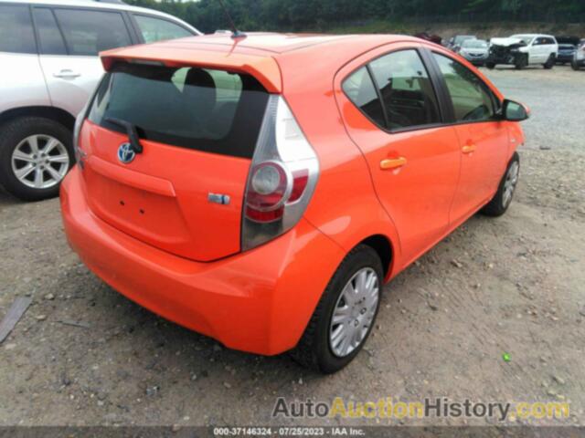 TOYOTA PRIUS C ONE, JTDKDTB38C1006391