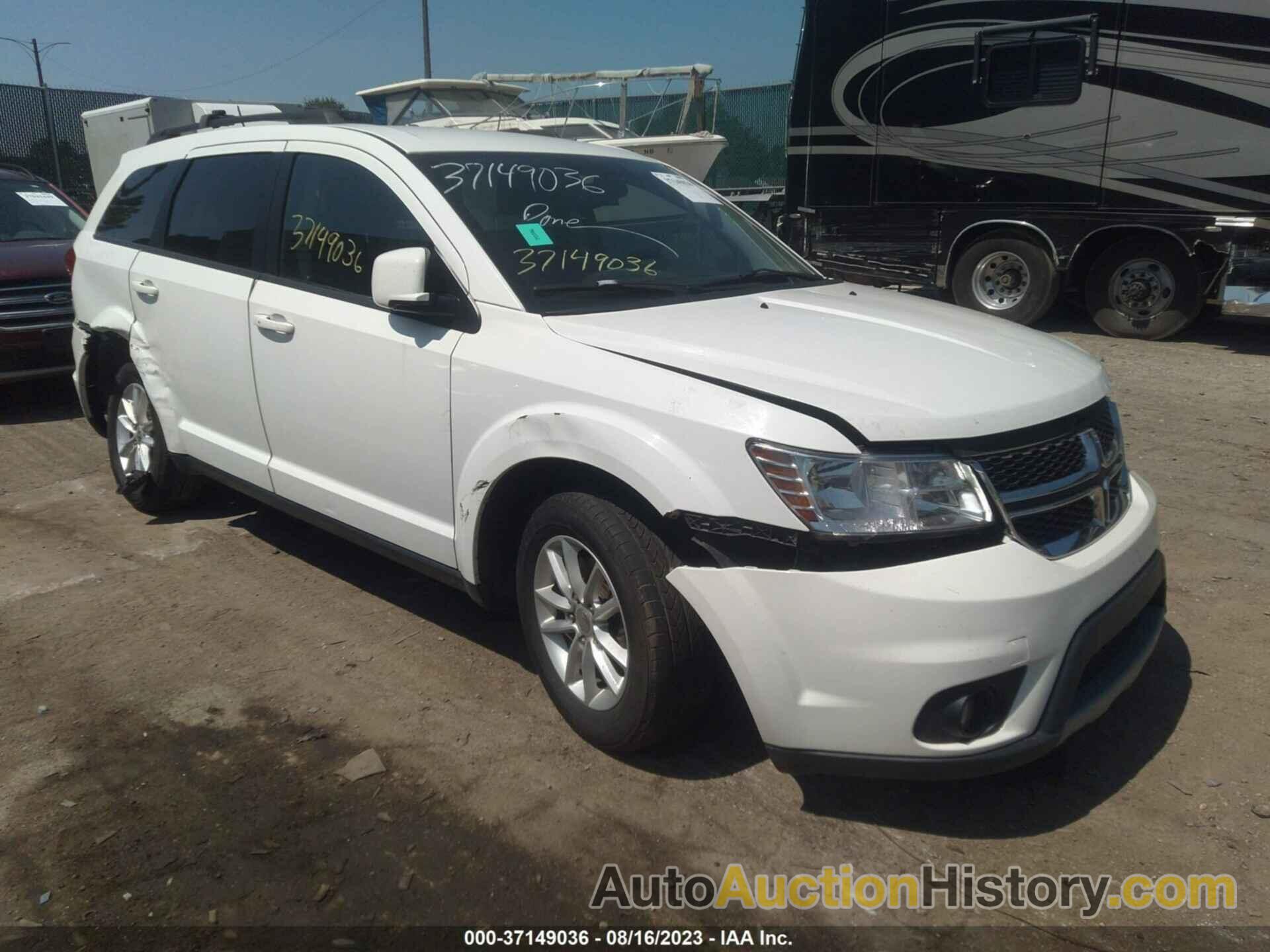 DODGE JOURNEY SXT, 3C4PDCCG4FT516516