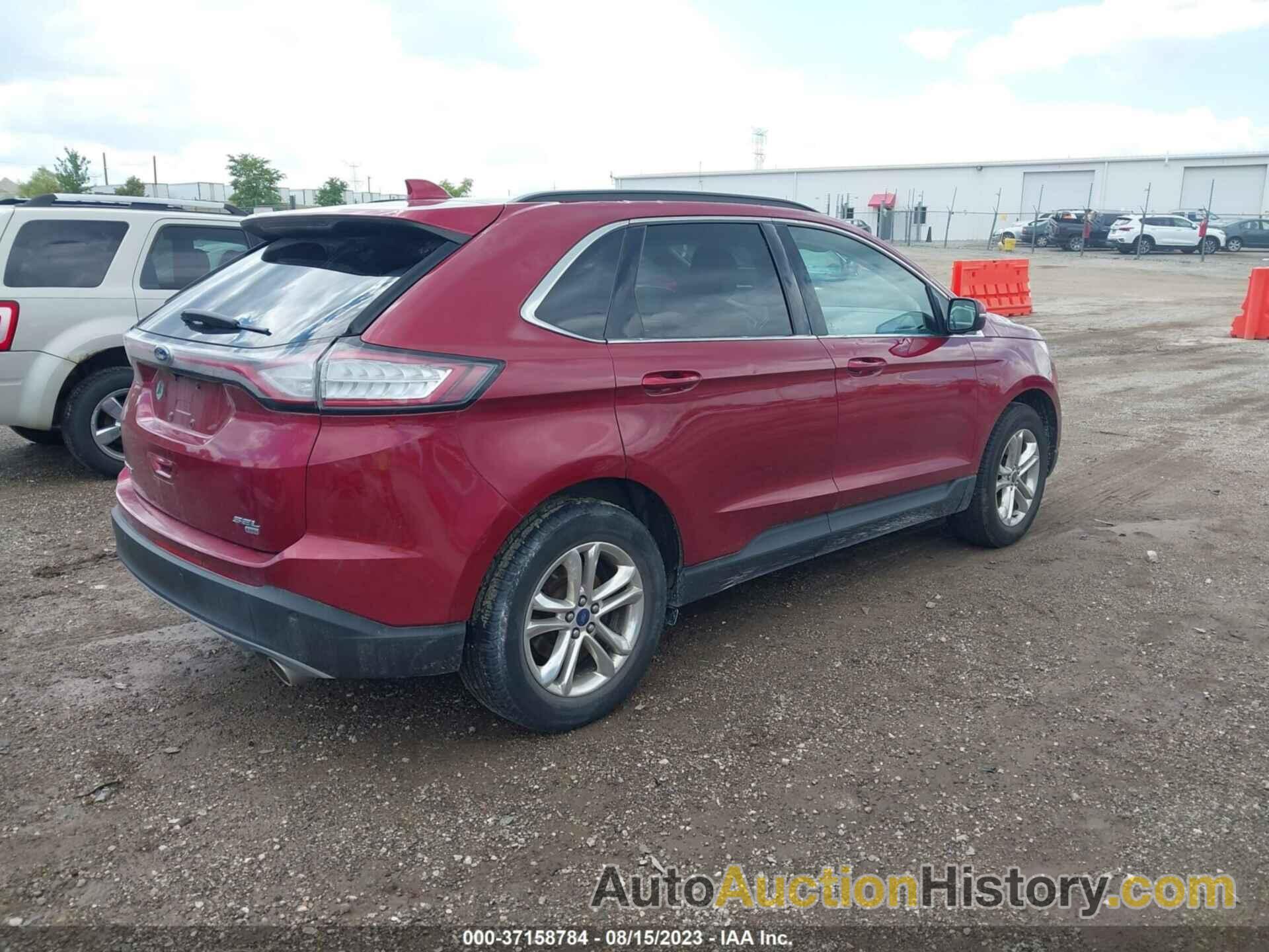 FORD EDGE SEL, 2FMTK4J82FBC06023