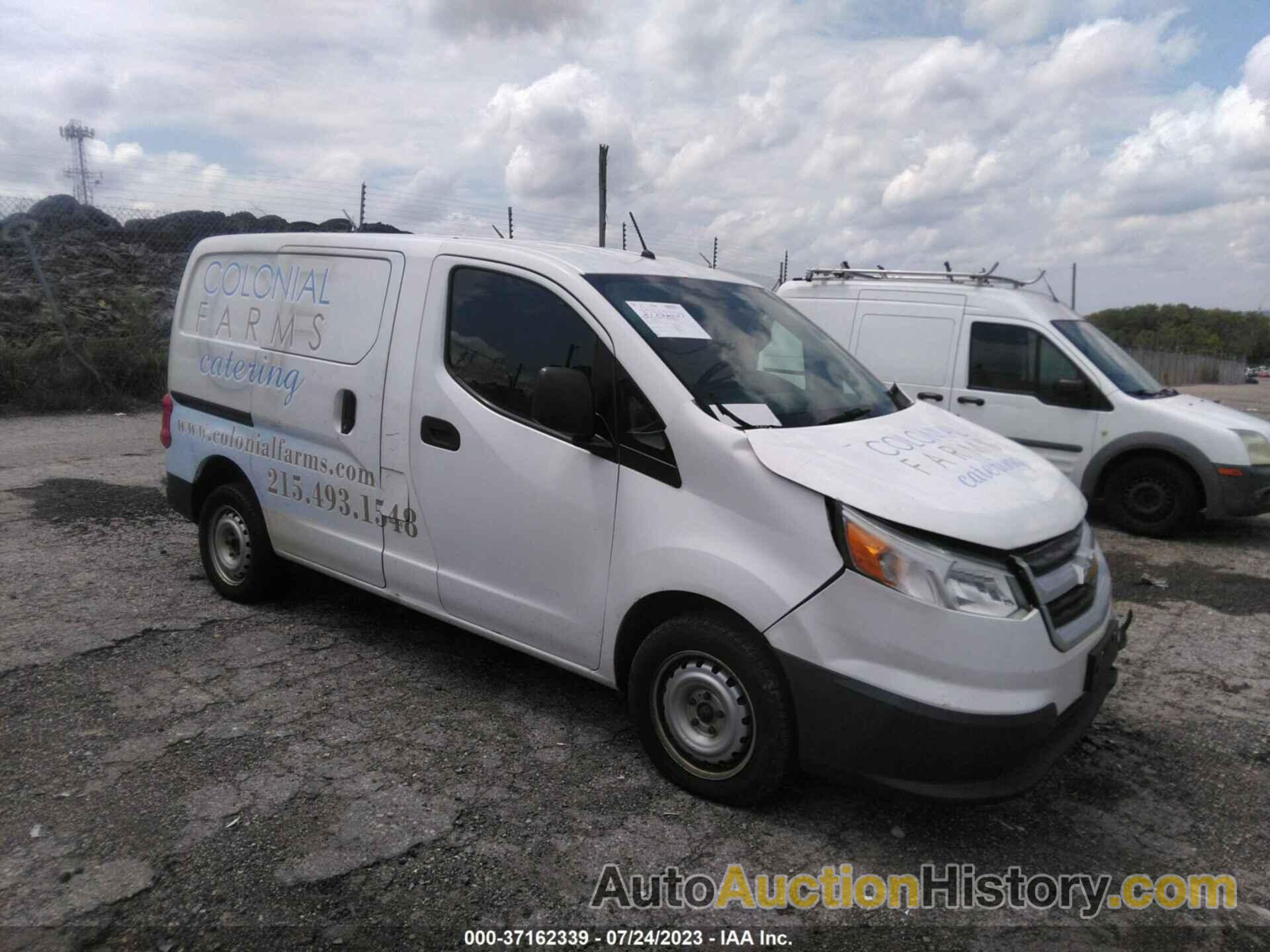 CHEVROLET CITY EXPRESS CARGO VAN LT, 3N63M0ZN9FK701263